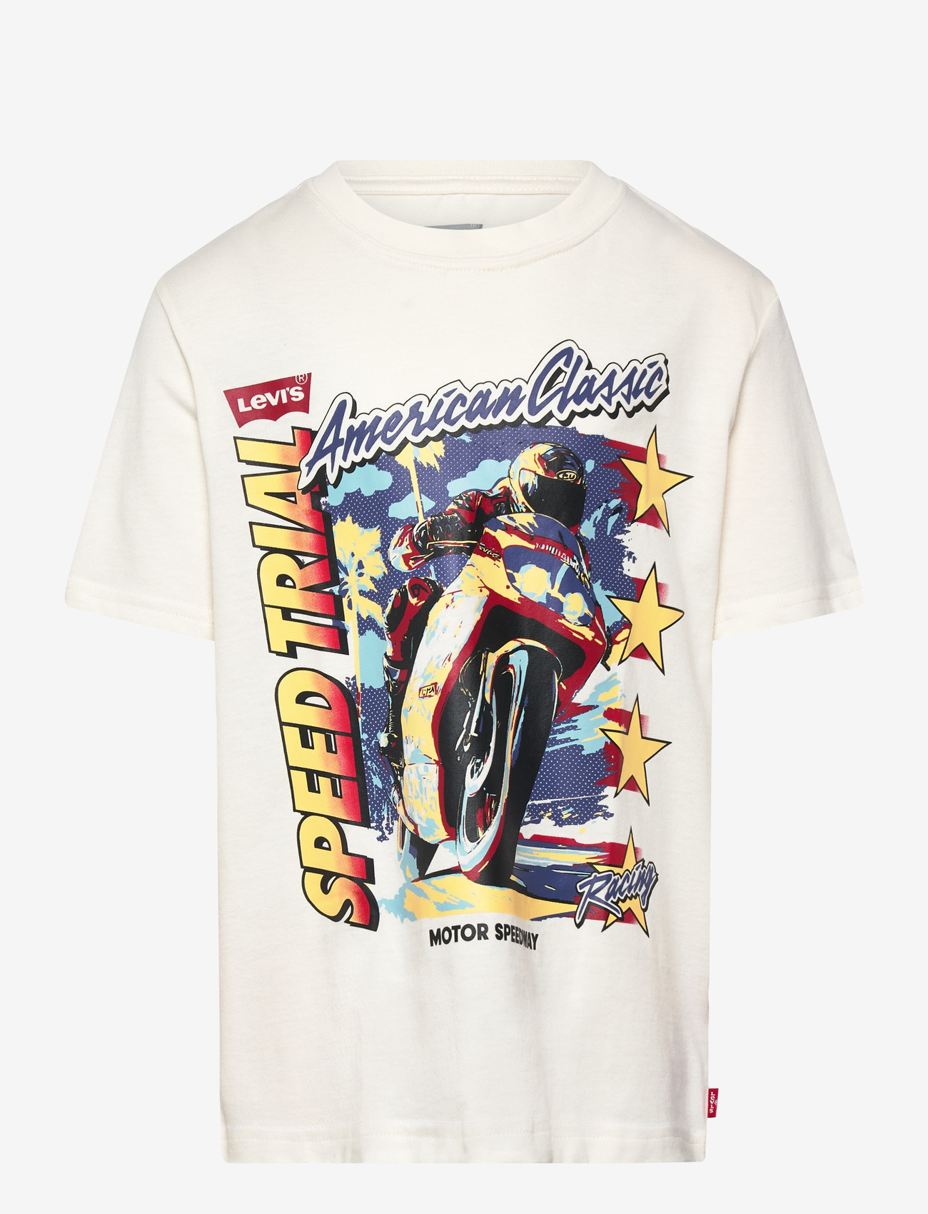 Levi's - Levi's® Speed Trial Tee - lühikeste varrukatega t-särgid - egret - 0