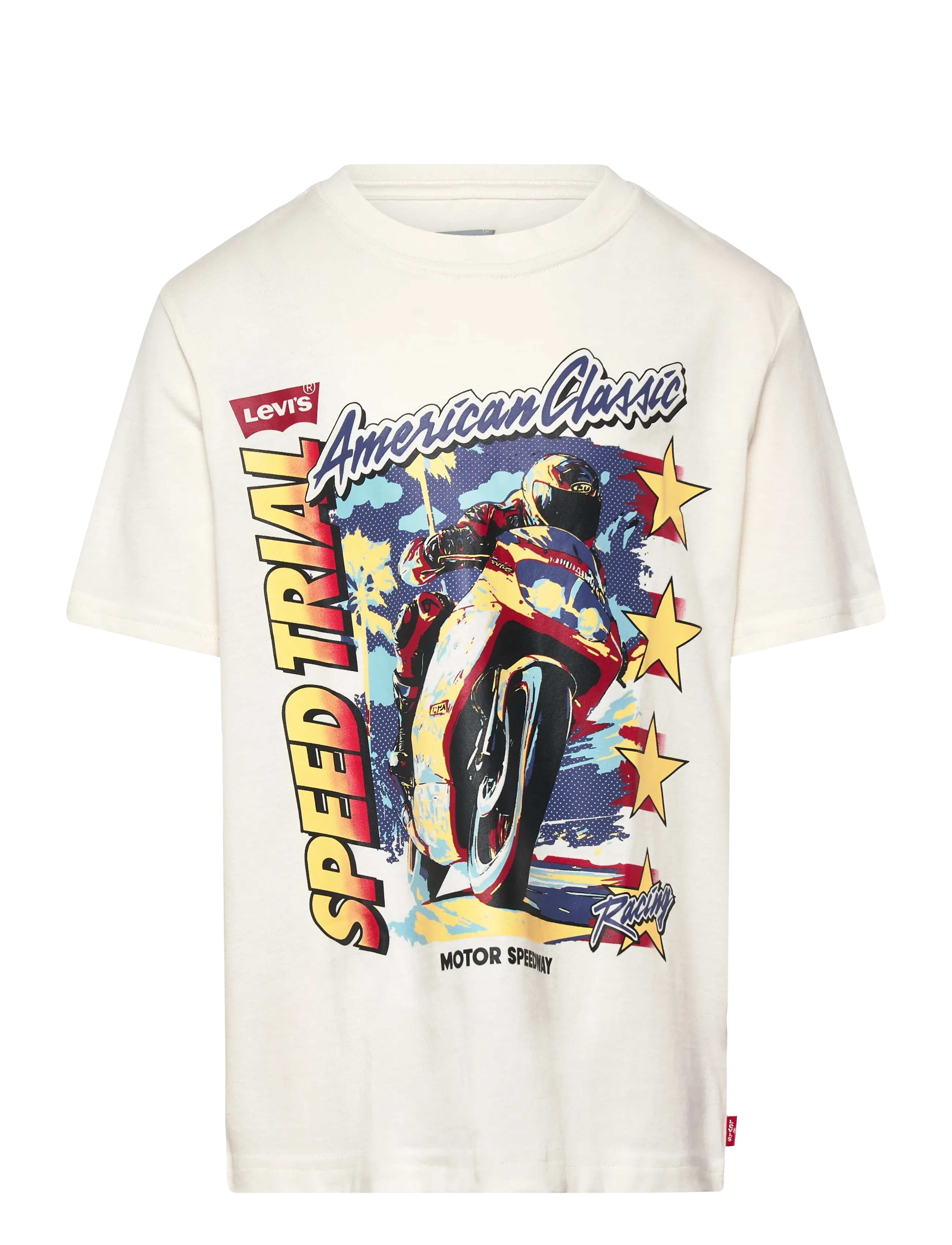 Levi's Levi's® Speed Trial Tee - Riided - EGRET / white