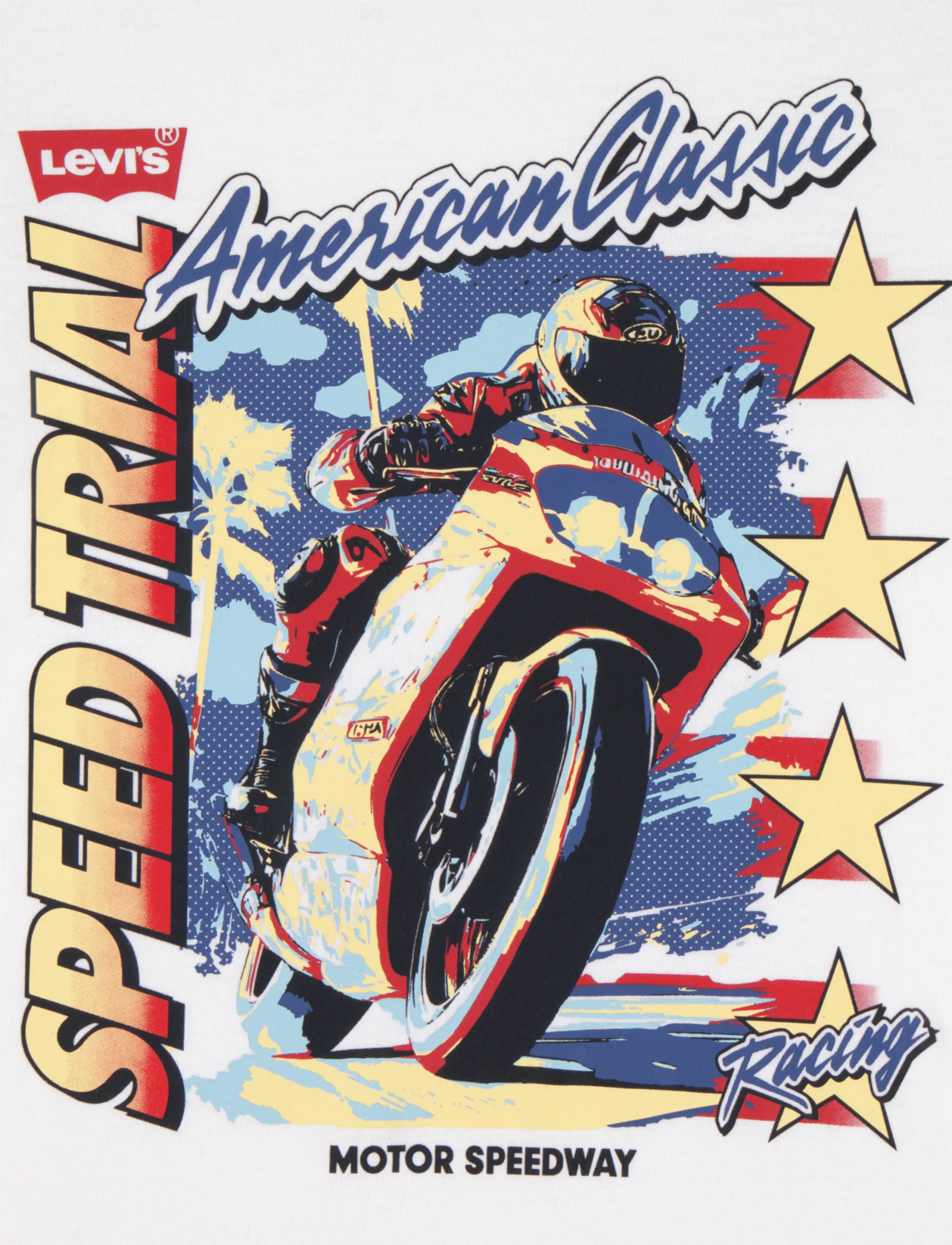 Levi's Levi's® Speed Trial Tee - Kurzärmelige - EGRET / white
