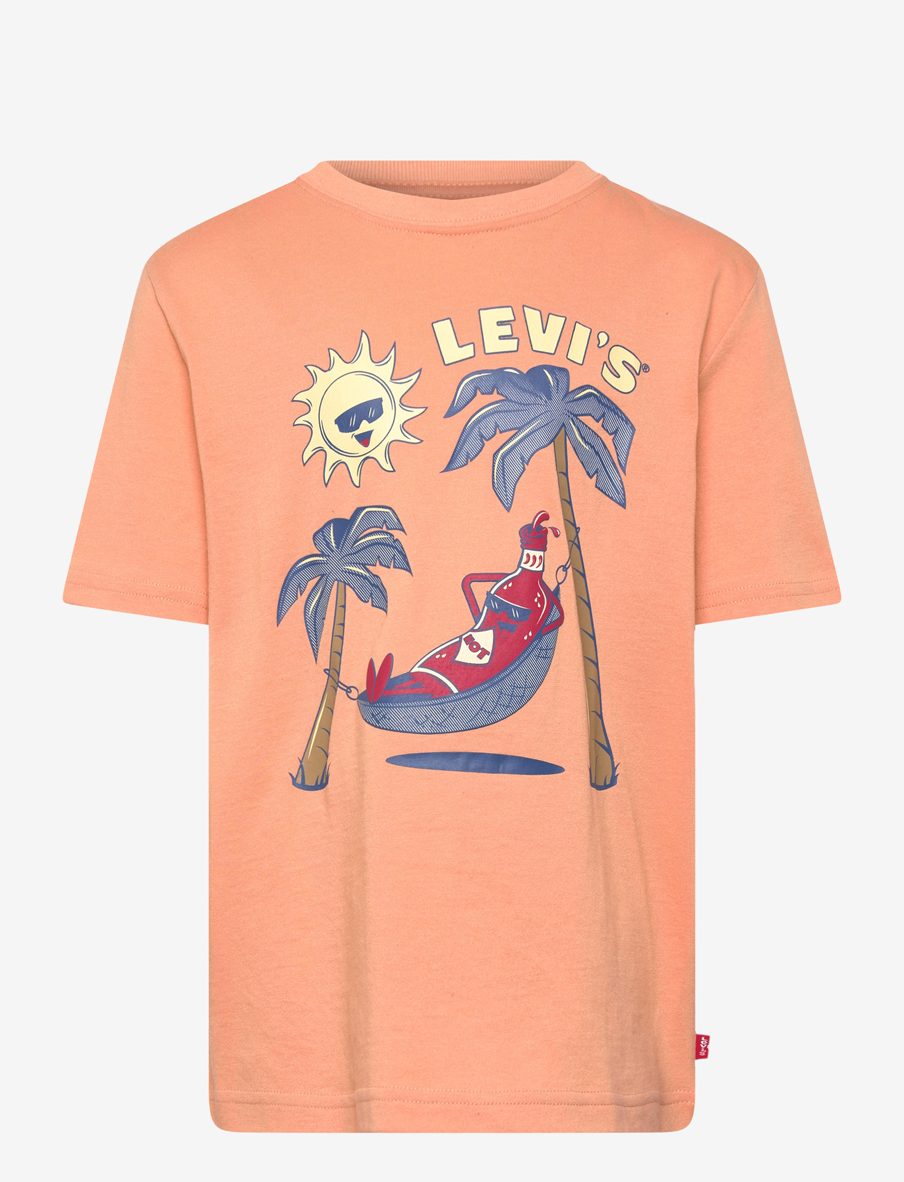 Levi's - Levi's® Relaxing Hot Sauce Tee - kortærmede t-shirts - peachbloom - 0
