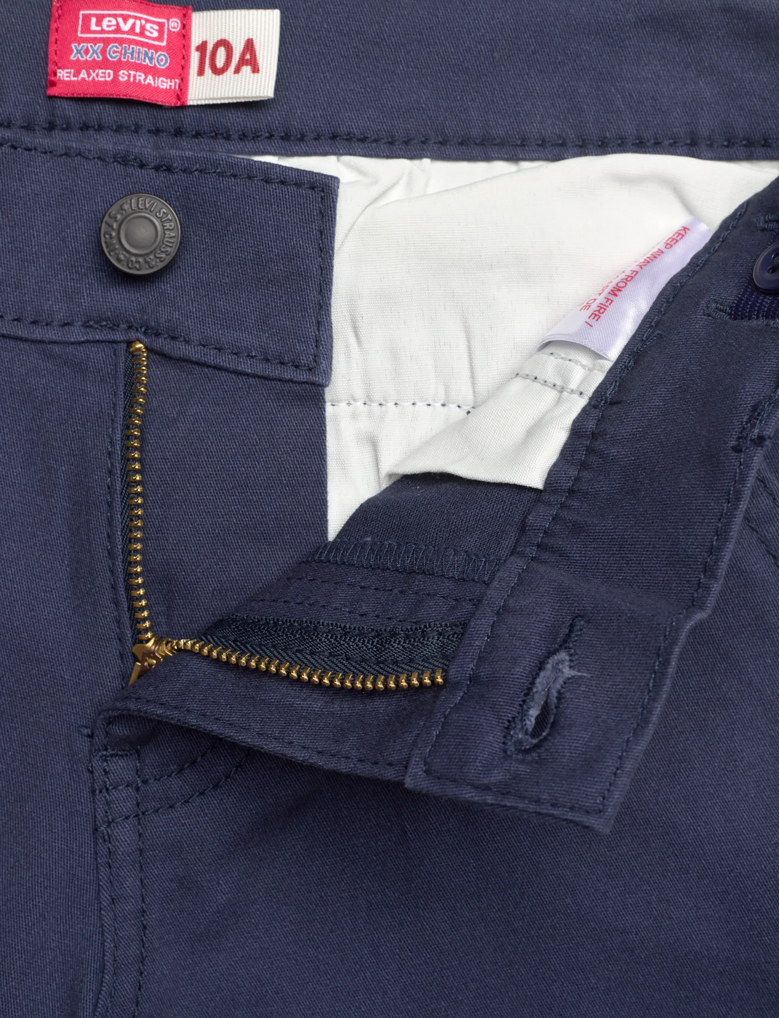 Levi's - Levi's® Relaxed Straight Chino Pants - chinos - dress blues - 3