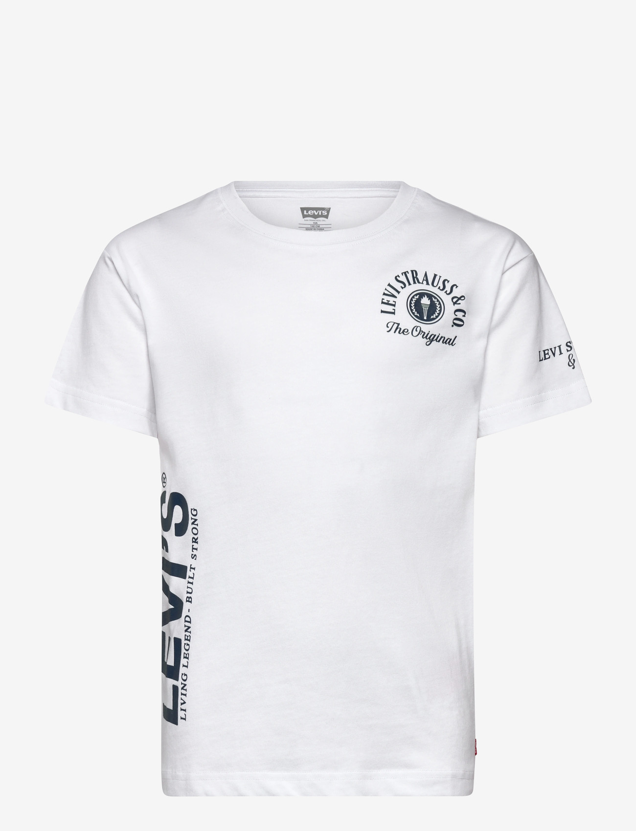 Levi's - Levi's® Urban Prep Tee - kortærmede t-shirts - bright white - 0