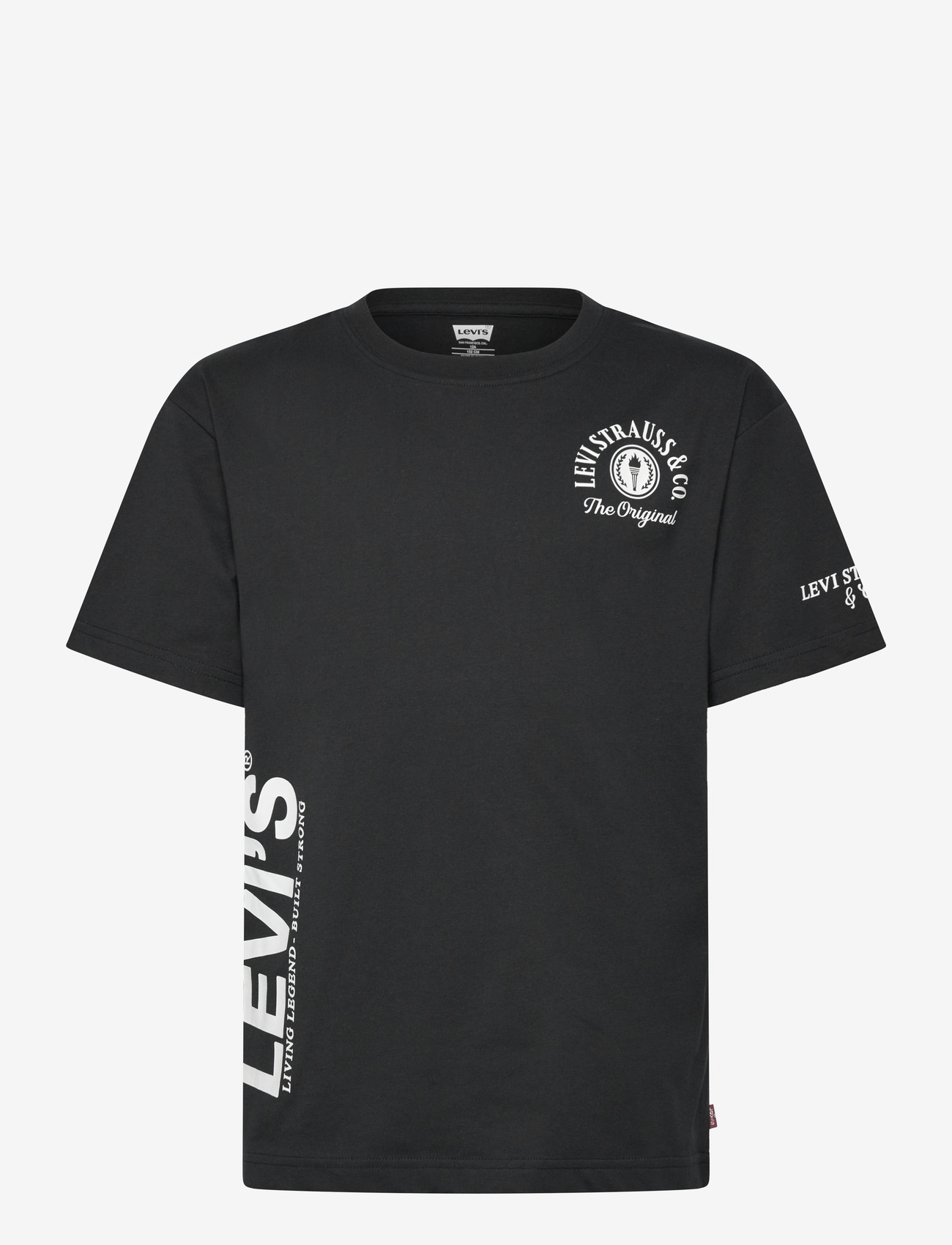 Levi's - Levi's® Urban Prep Tee - kortærmede t-shirts - jet black - 0