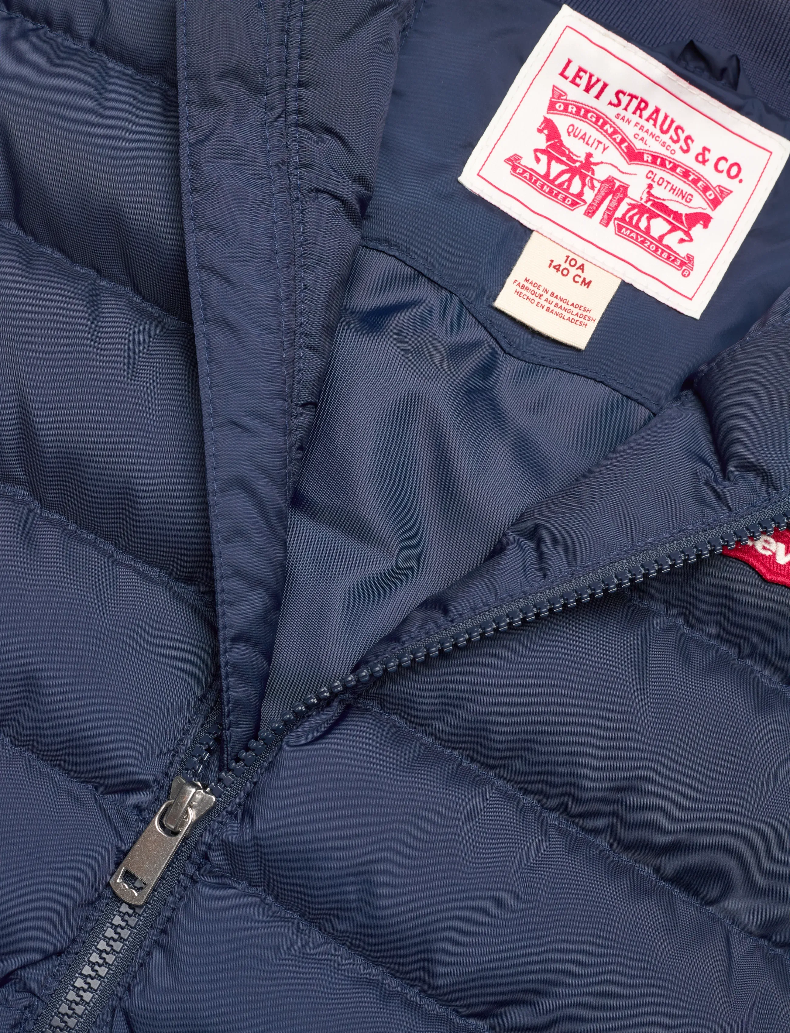 Levi's - Levi's® Lightweight Puffer Vest - shoppa efter ålder - dress blues - 2