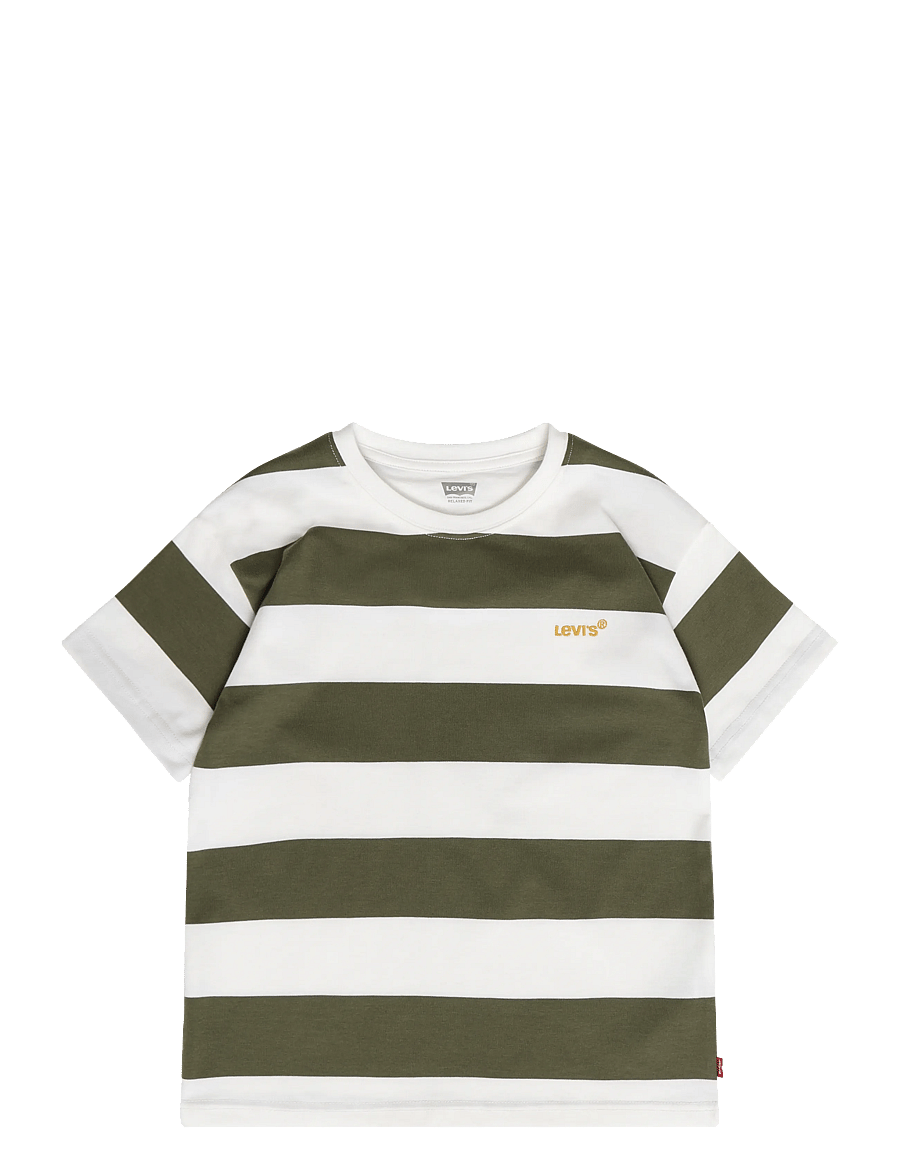 Levi's - Levi's® Big Stripe Tee - kortærmede t-shirts - olive night - 0
