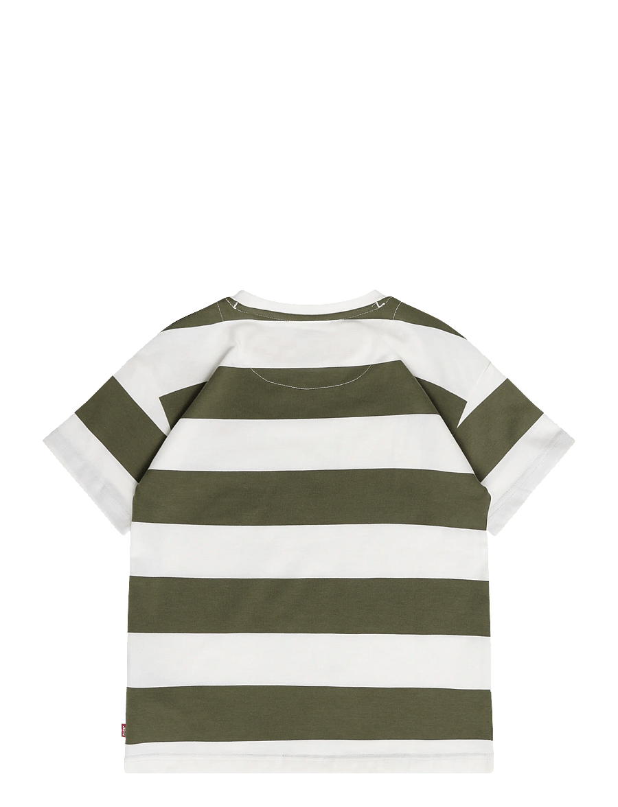 Levi's - Levi's® Big Stripe Tee - kortærmede t-shirts - olive night - 1