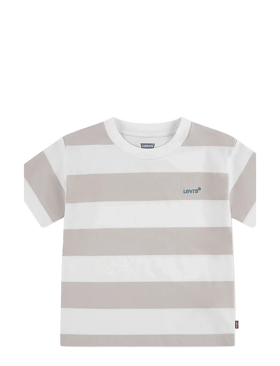 Levi's - Levi's® Big Stripe Tee - kortærmede t-shirts - pumice stone - 0