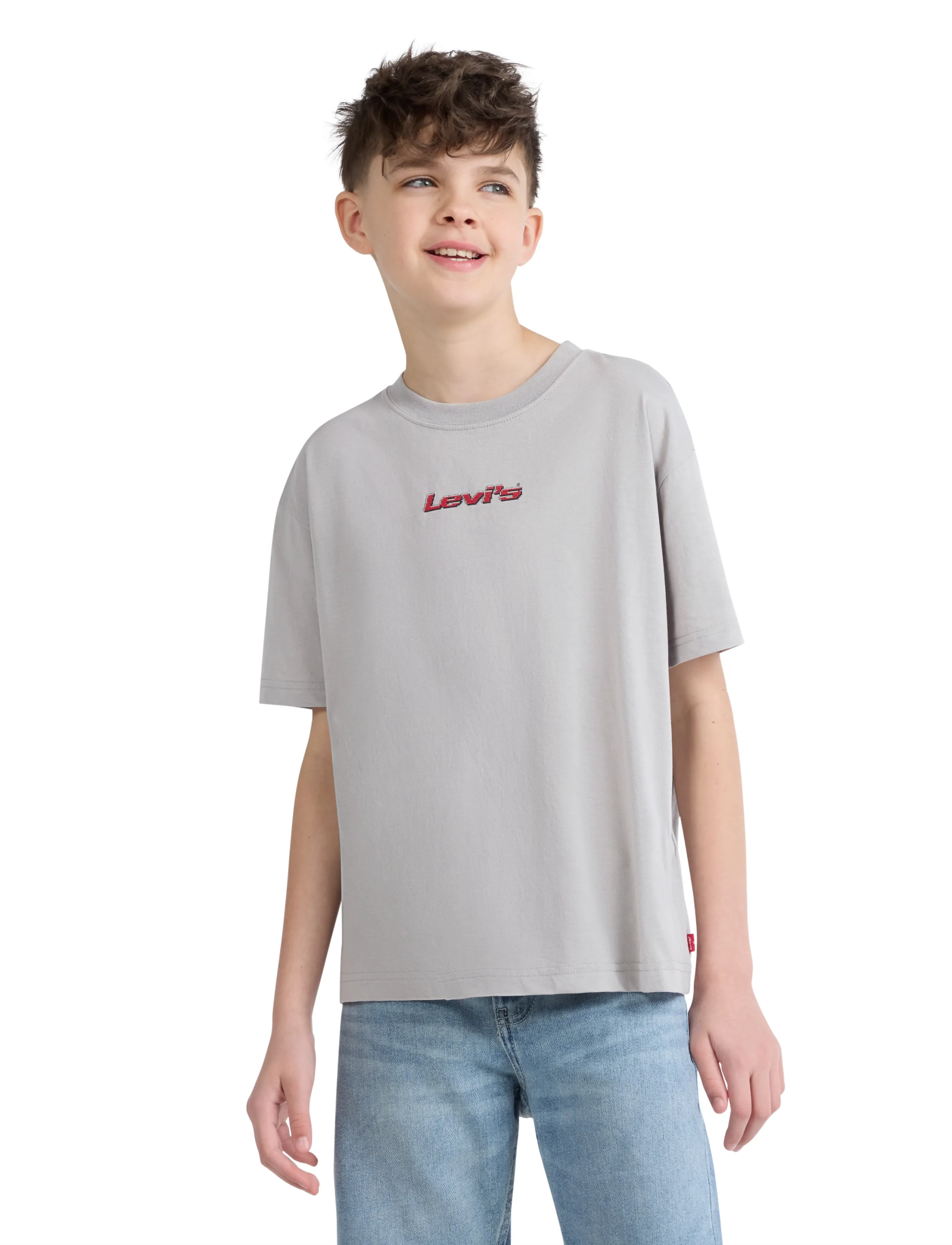 Levi's TE-S/S TEE - T-särgid - GHOST GRAY / grey