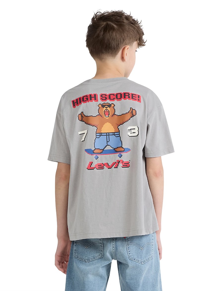 Levi's - TE-S/S TEE - kortärmade t-shirts - ghost gray - 3