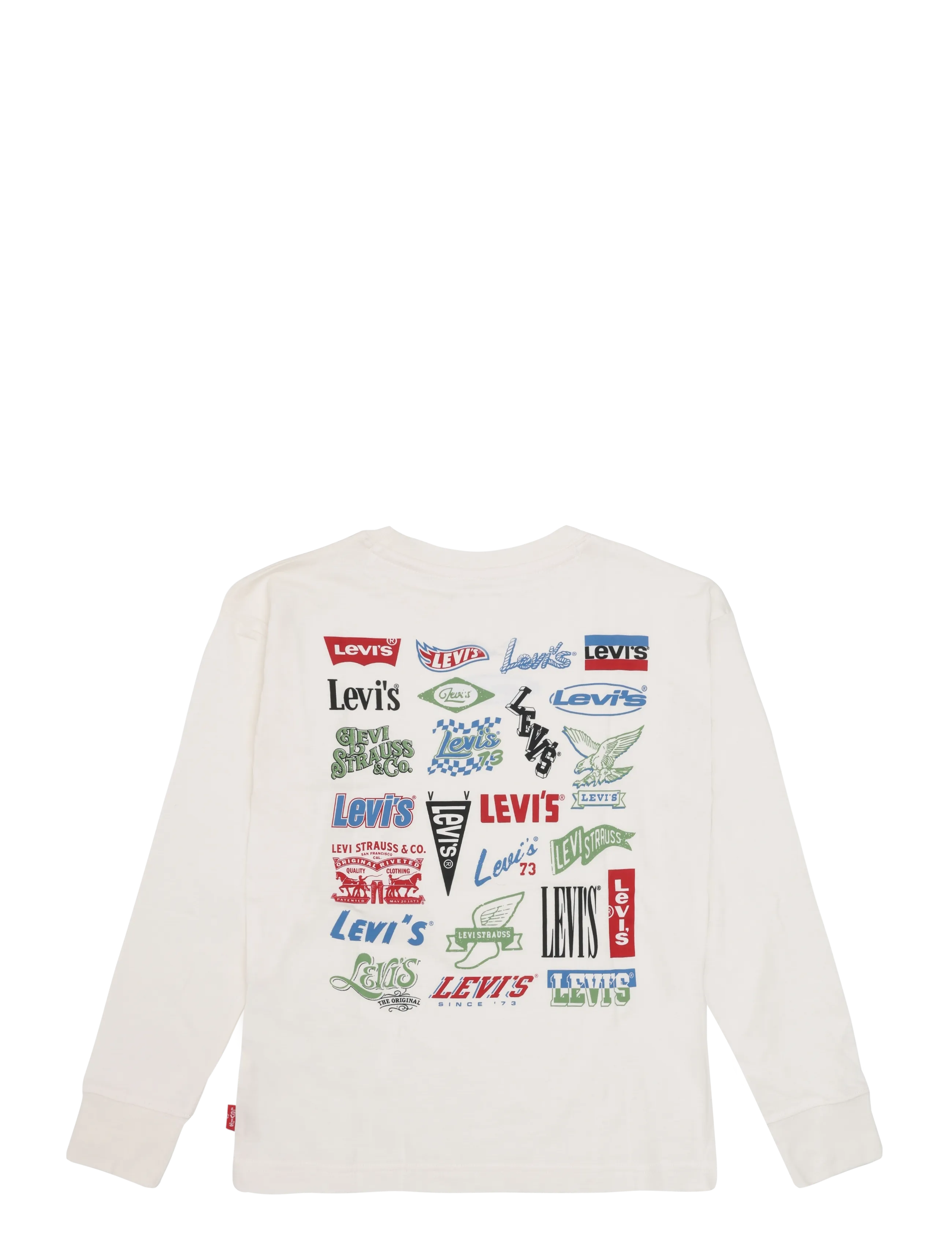 Levi's - LS-L/S TEE - pikkade varrukatega t-särgid - levi's egret - 1