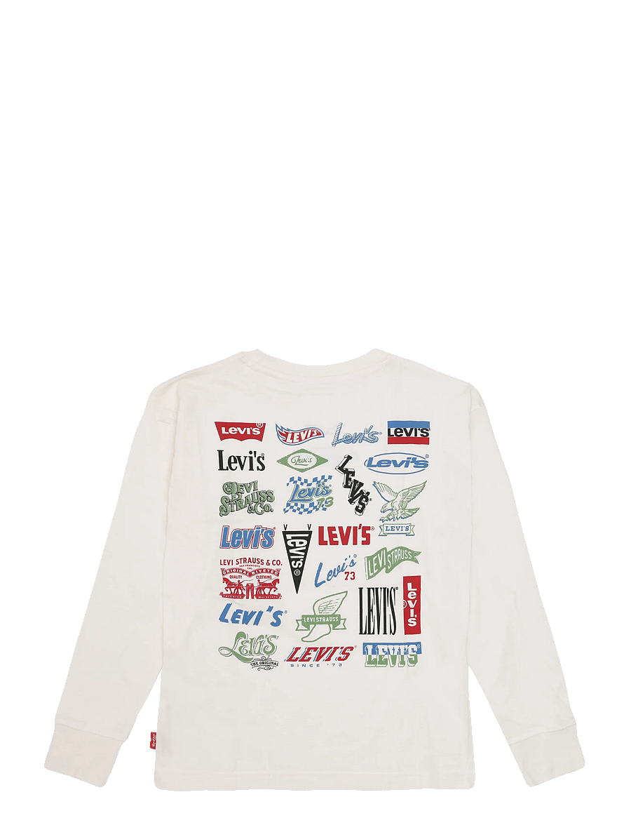 Levi's - LS-L/S TEE - t-krekli ar garām piedurknēm - levi's egret - 1