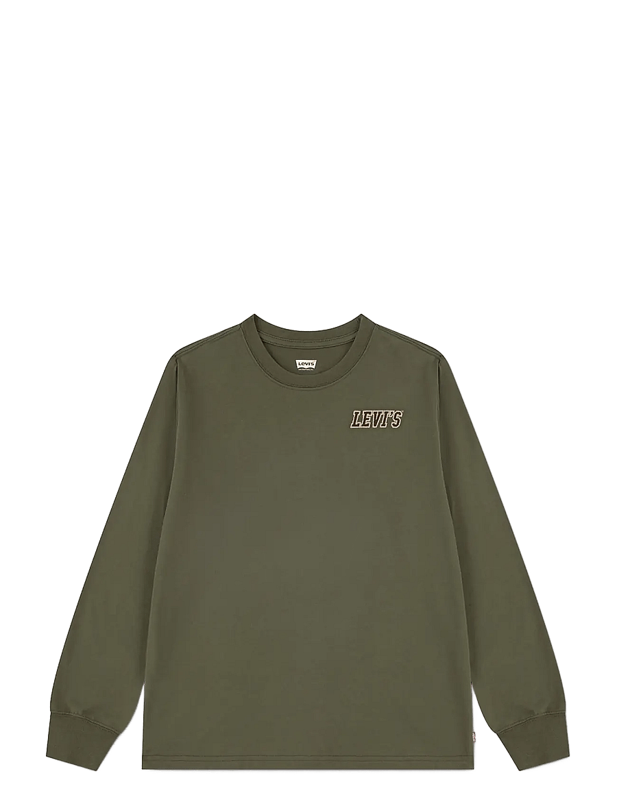 Levi's - LS-L/S TEE - langærmede t-shirts - olive night - 1