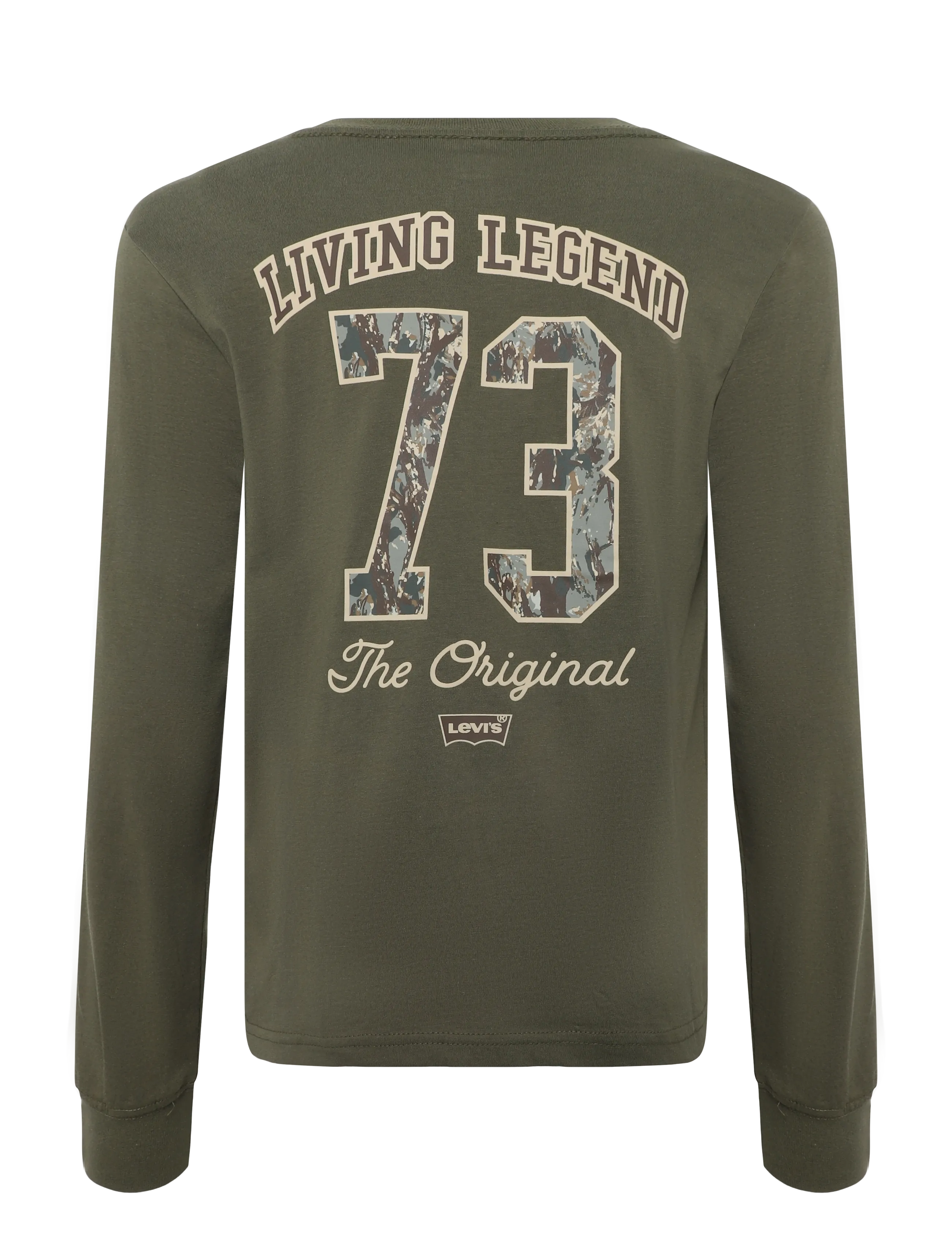 Levi's - LS-L/S TEE - marškinėliai ilgomis rankovėmis - olive night - 2