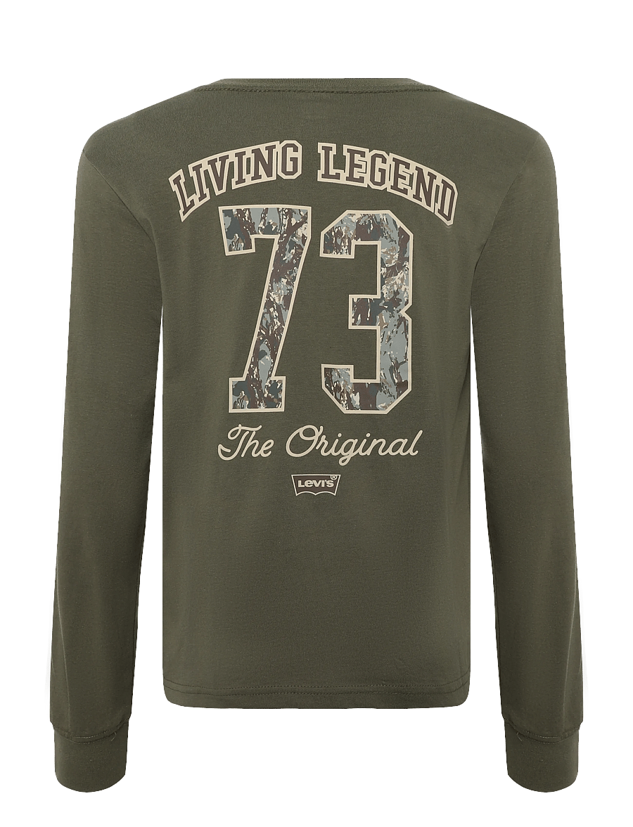 Levi's - LS-L/S TEE - marškinėliai ilgomis rankovėmis - olive night - 2