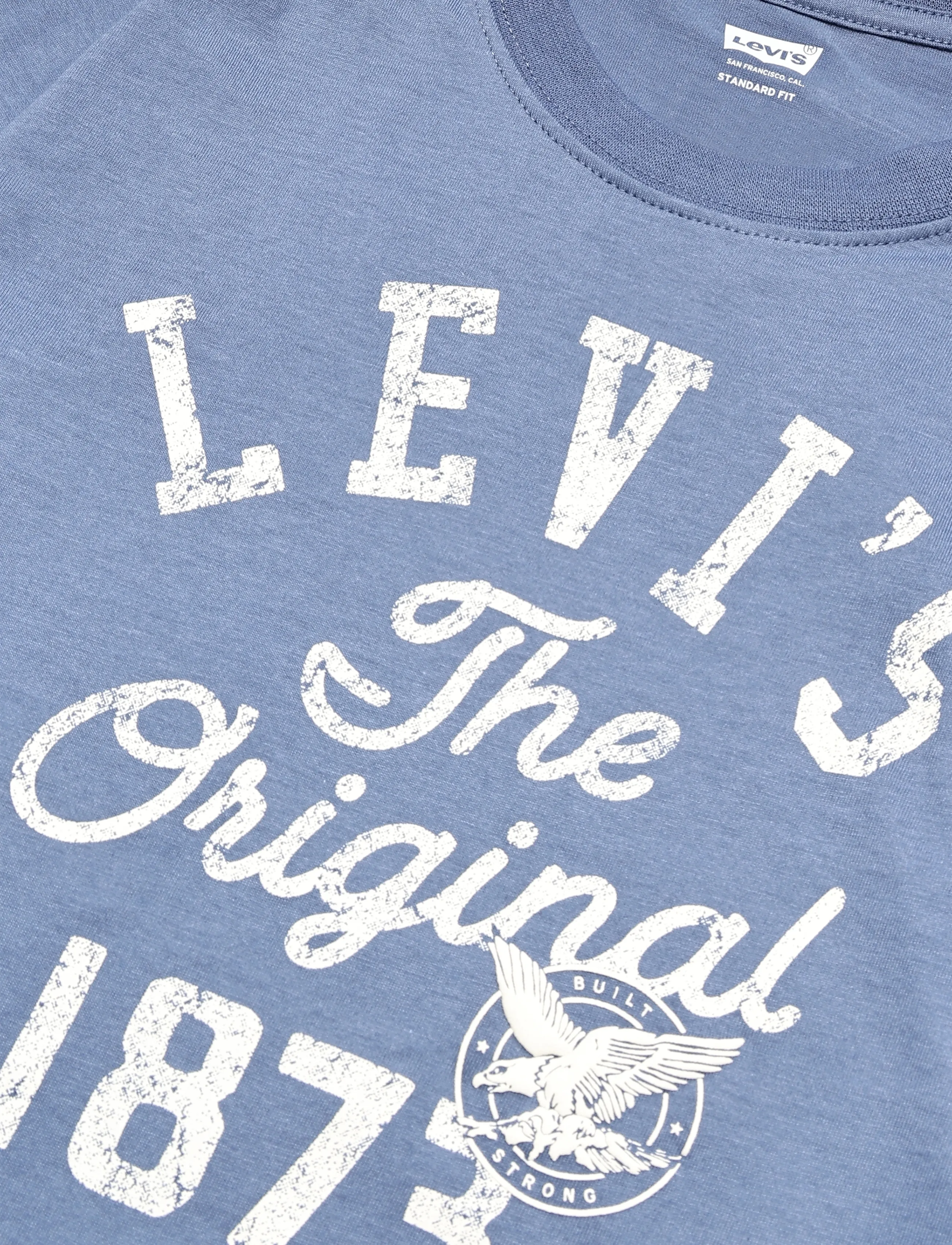 Levi's - TE-S/S TEE - short-sleeved t-shirts - moonlight blue - 2