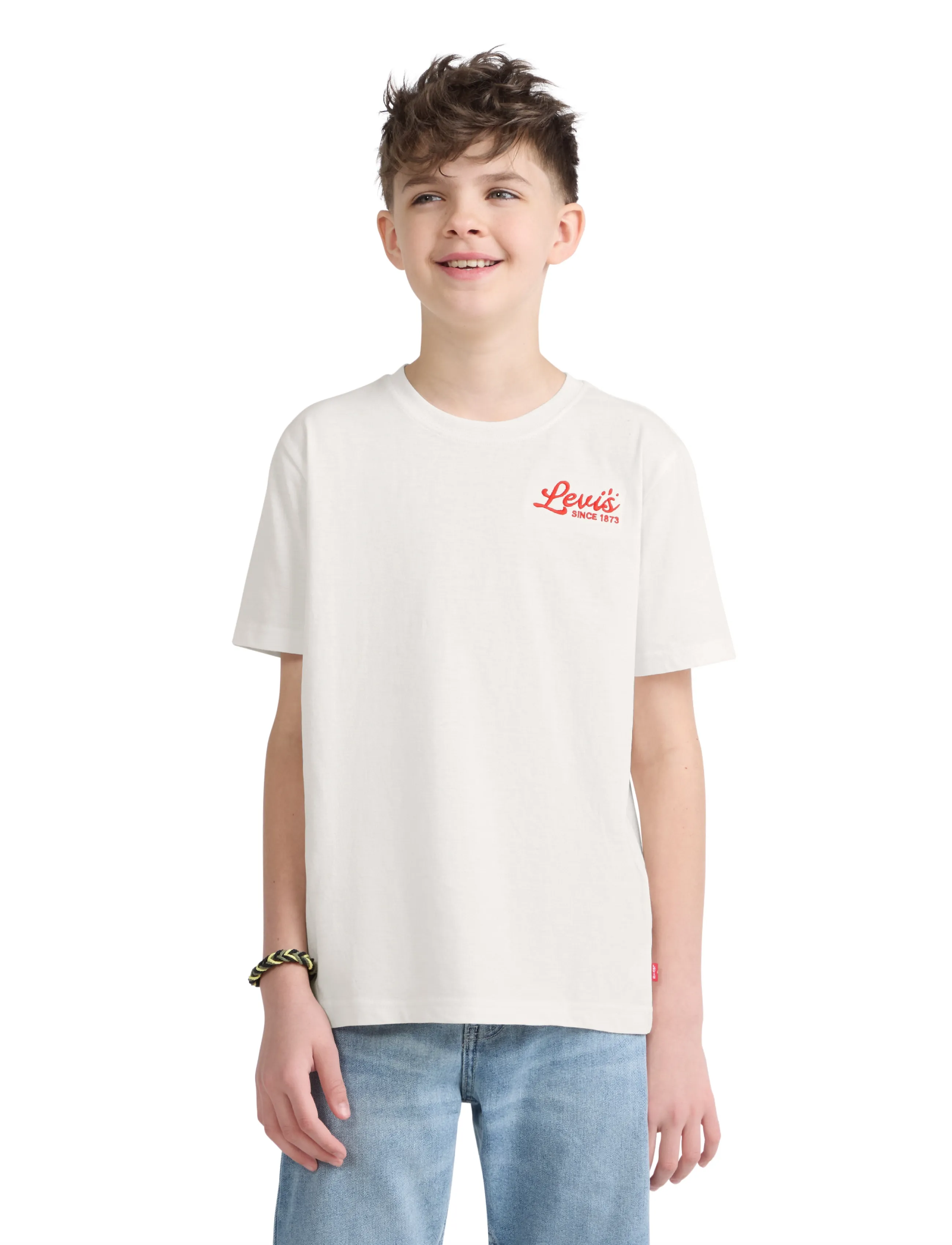 Levi's TE-S/S TEE - T-särgid - LEVI'S EGRET / cream