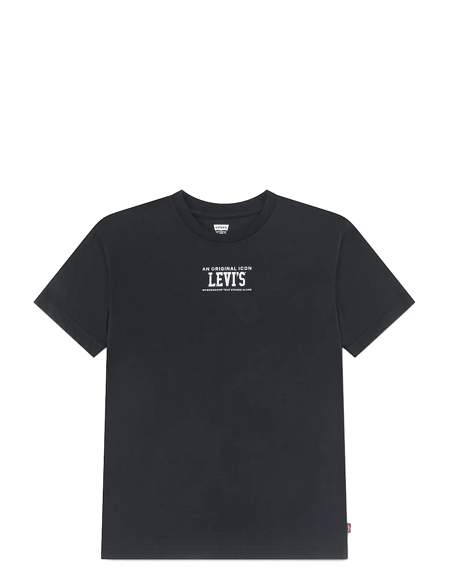 Levi's - TE-S/S TEE - kortærmede t-shirts - jet black - 1