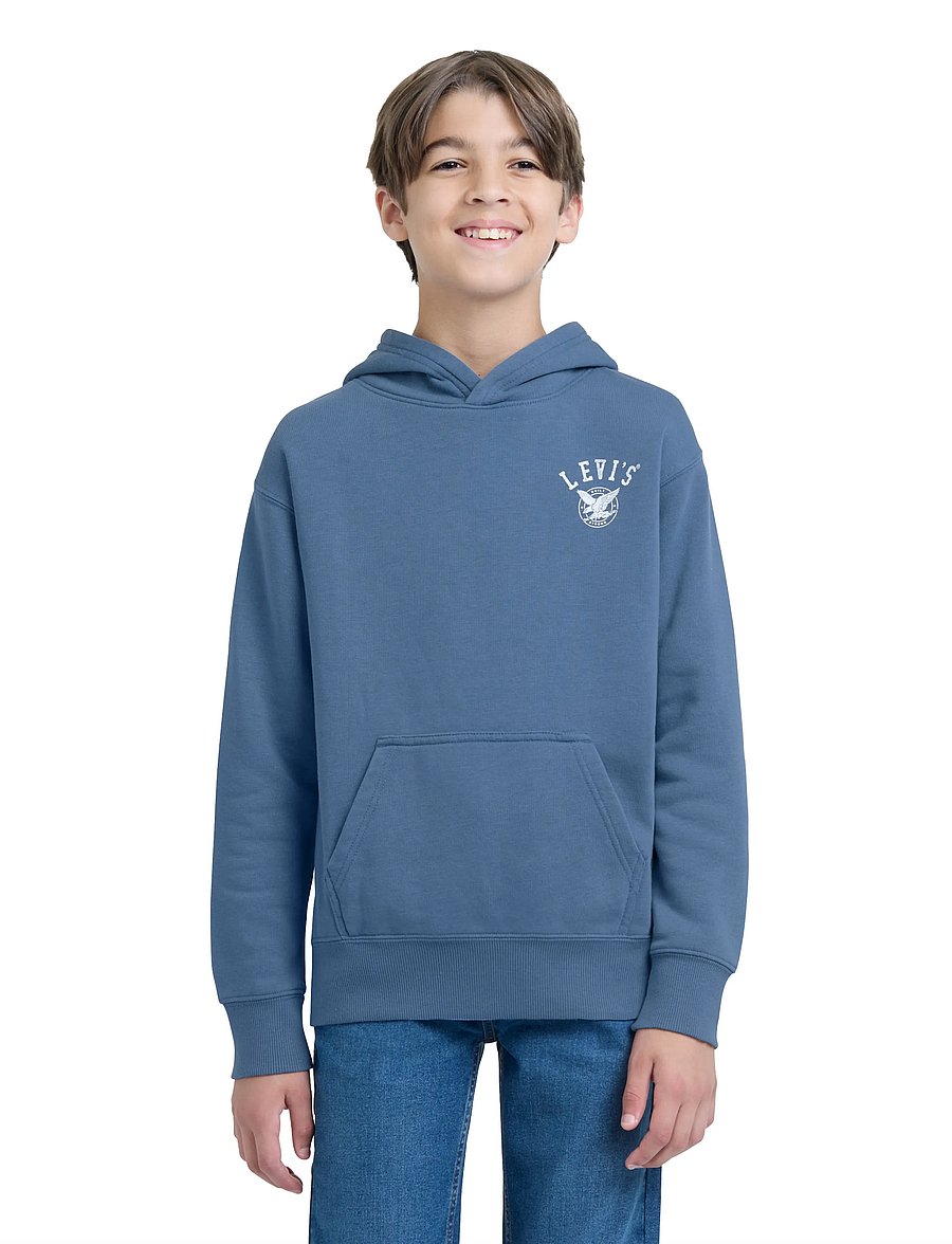 Levi's - PO-PULL-OVER HOODY - hættetrøjer - moonlight blue - 0
