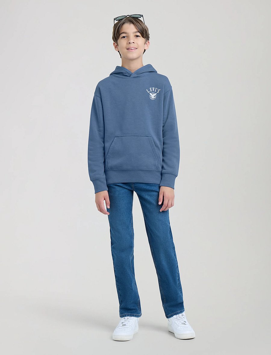 Levi's - PO-PULL-OVER HOODY - hættetrøjer - moonlight blue - 5