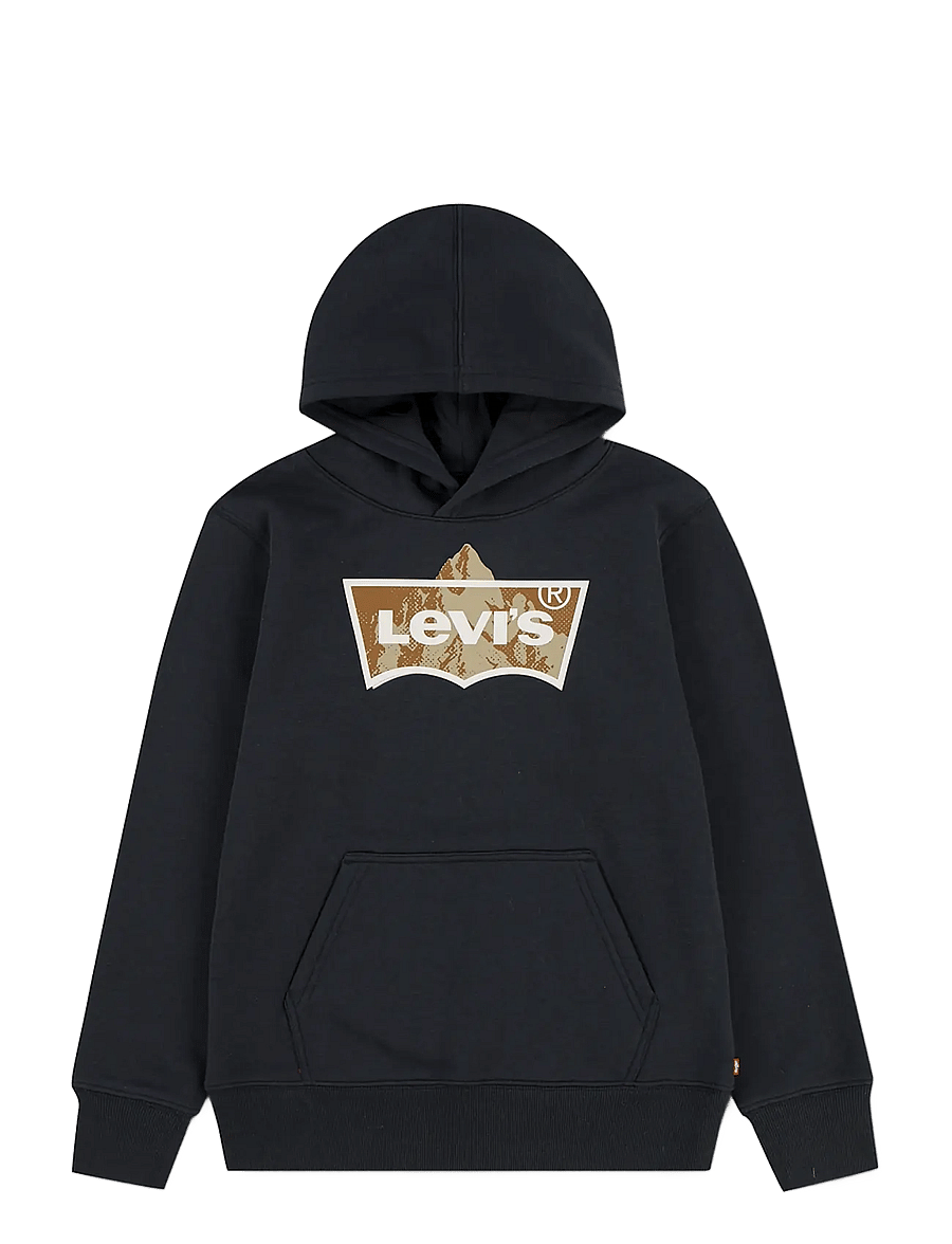Levi's - PO-PULL-OVER HOODY - hættetrøjer - jet black - 0