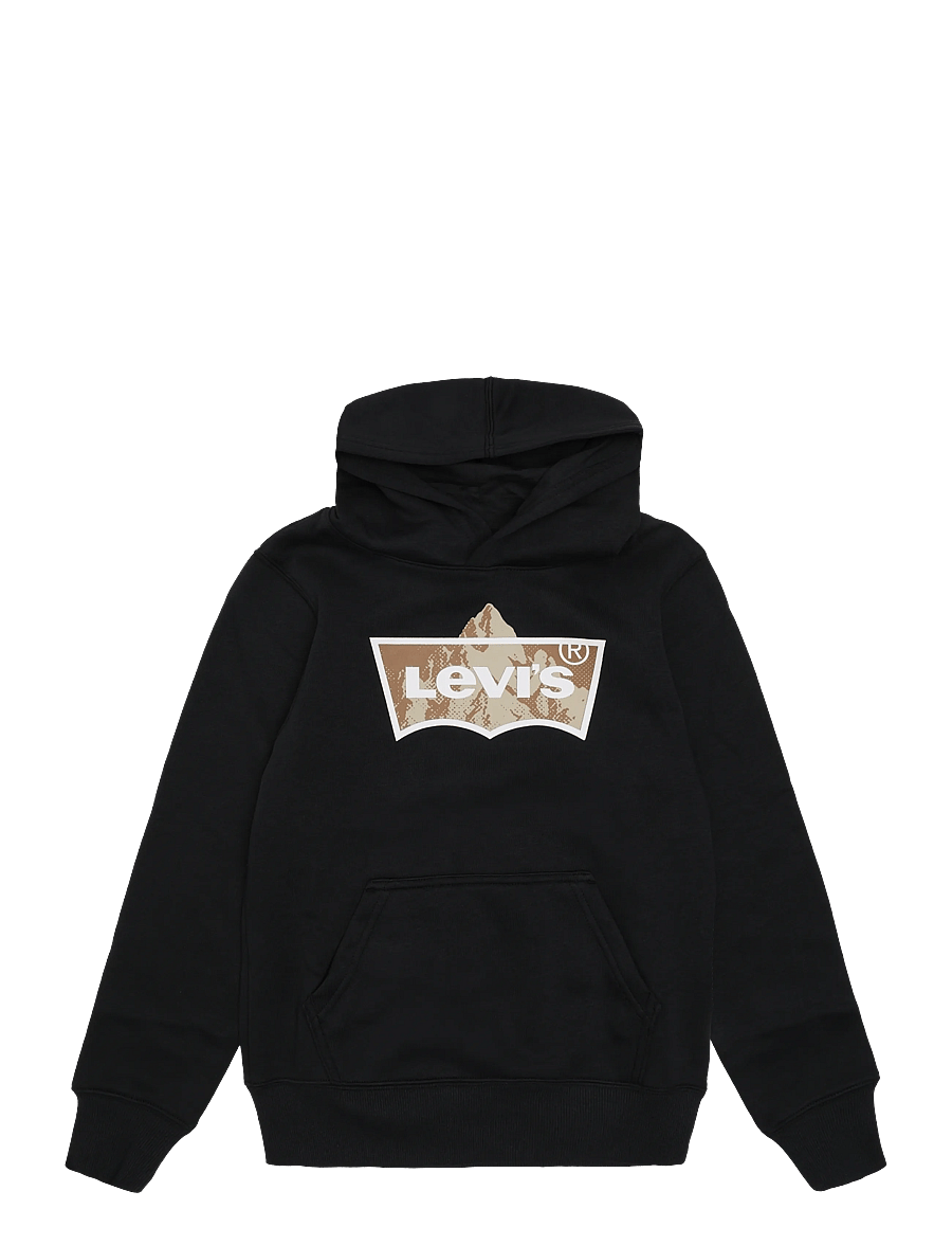 Levi's - PO-PULL-OVER HOODY - kapuutsiga pusad - jet black - 0