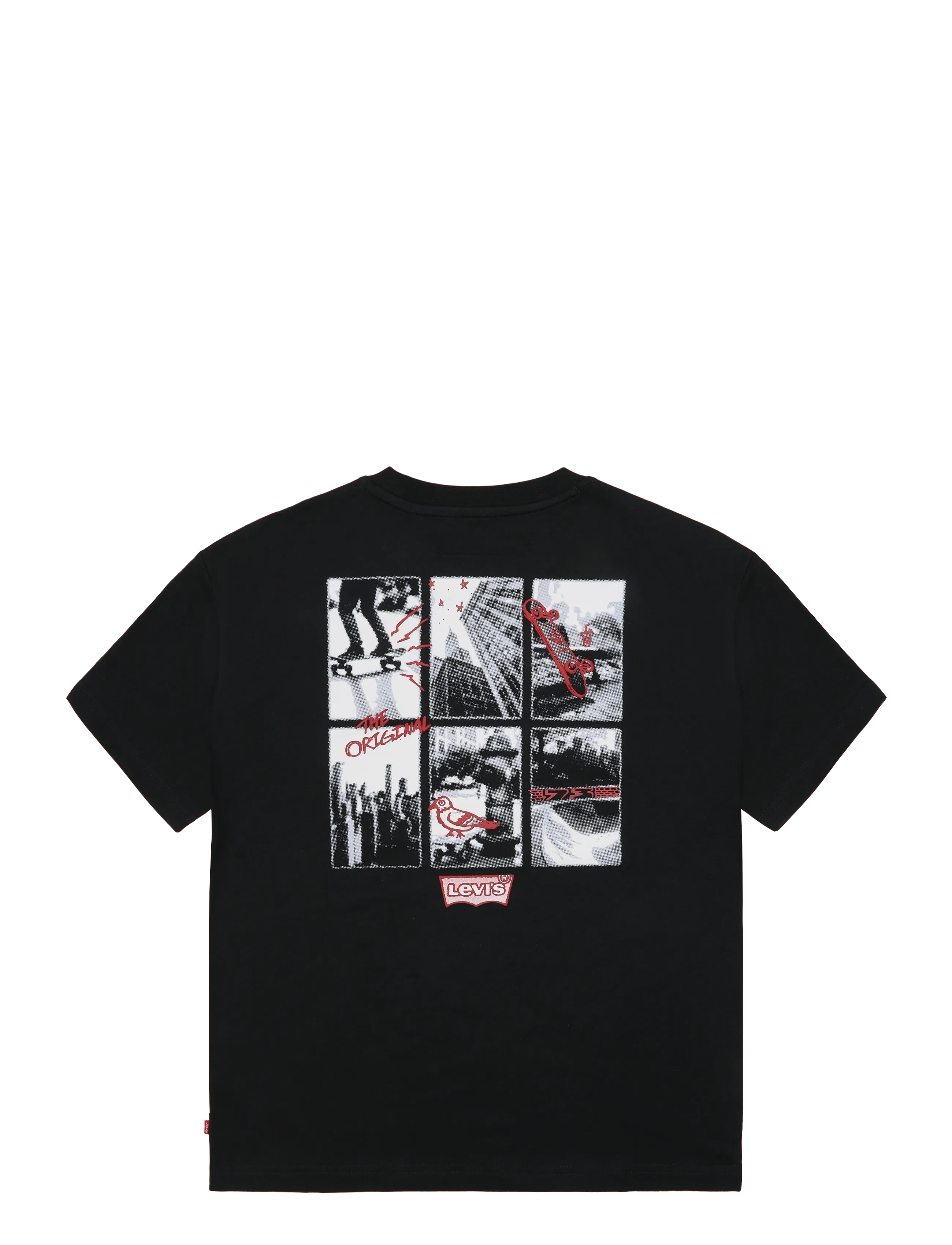Levi's - TE-S/S TEE - jet black - 1
