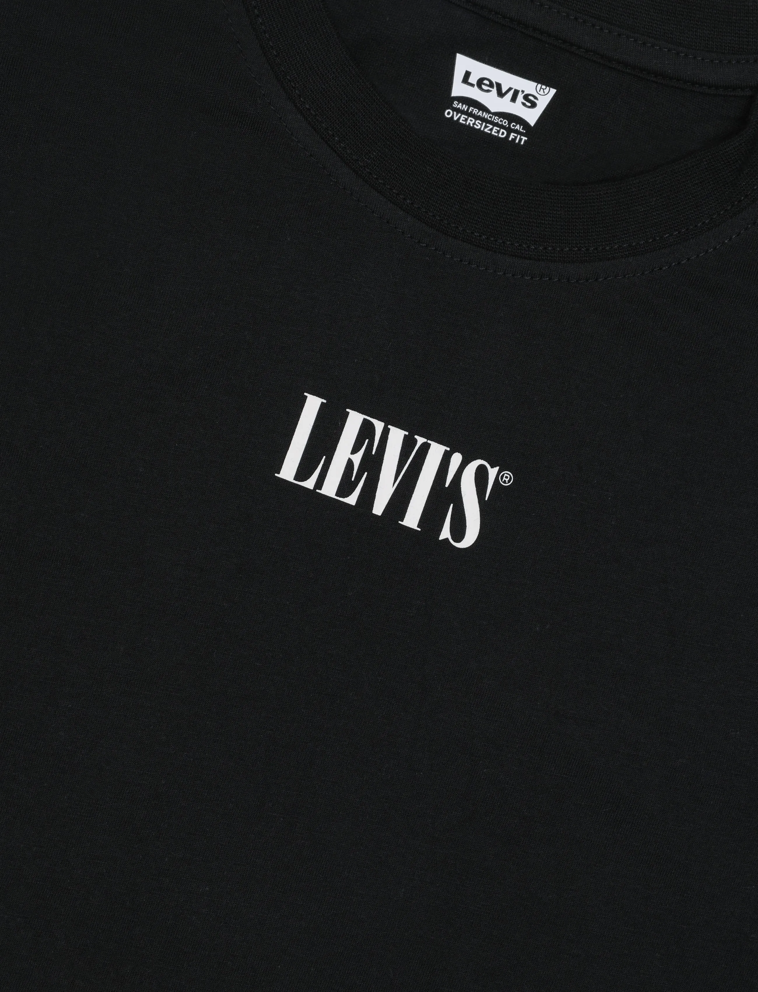 Levi's - TE-S/S TEE - jet black - 2