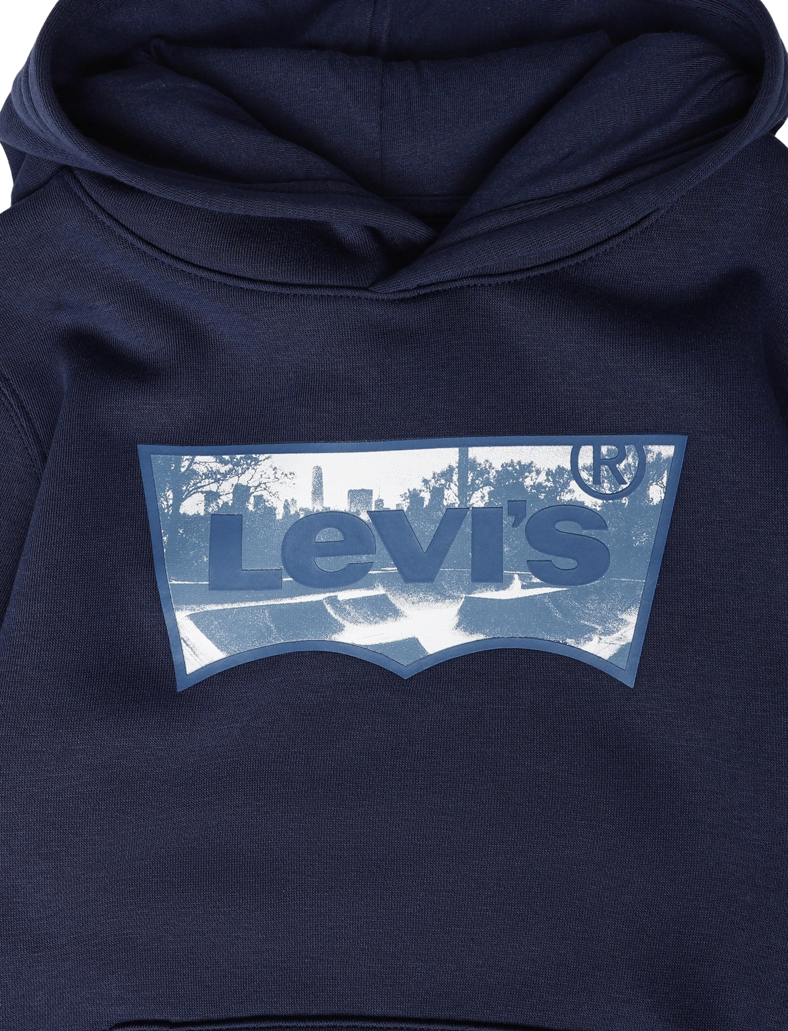 Levi's - PO-PULL-OVER HOODY - huvtröjor - naval academy - 2