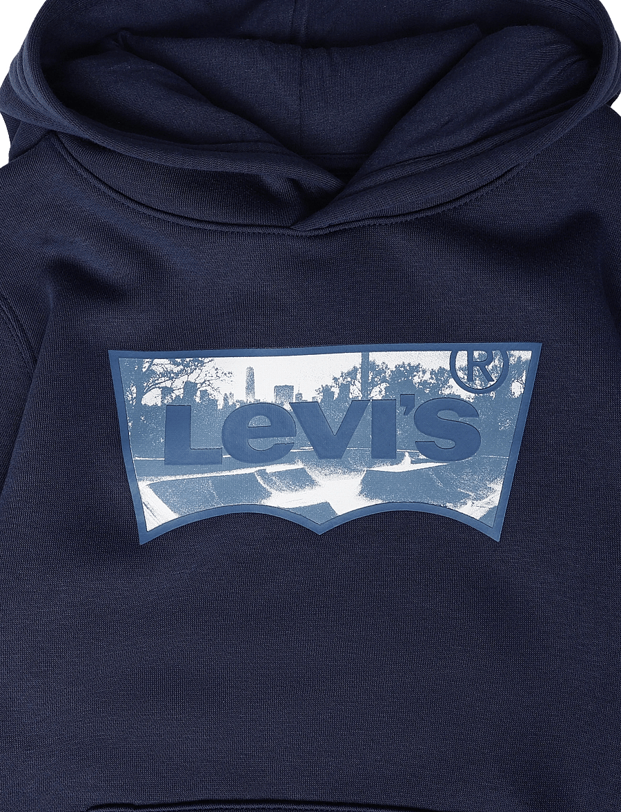 Levi's - PO-PULL-OVER HOODY - huvtröjor - naval academy - 2