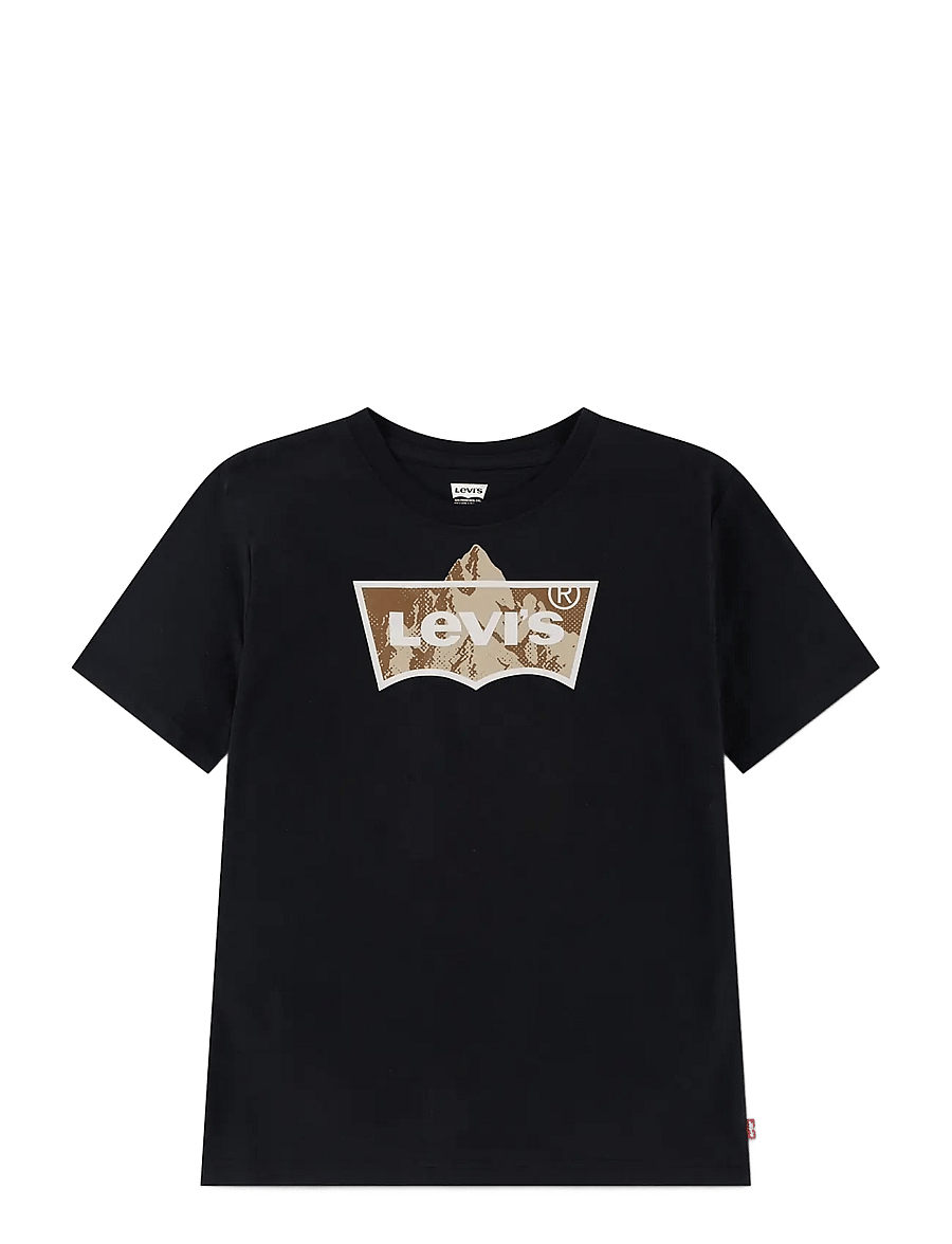 Levi's - TE-S/S TEE - kortærmede t-shirts - jet black - 0