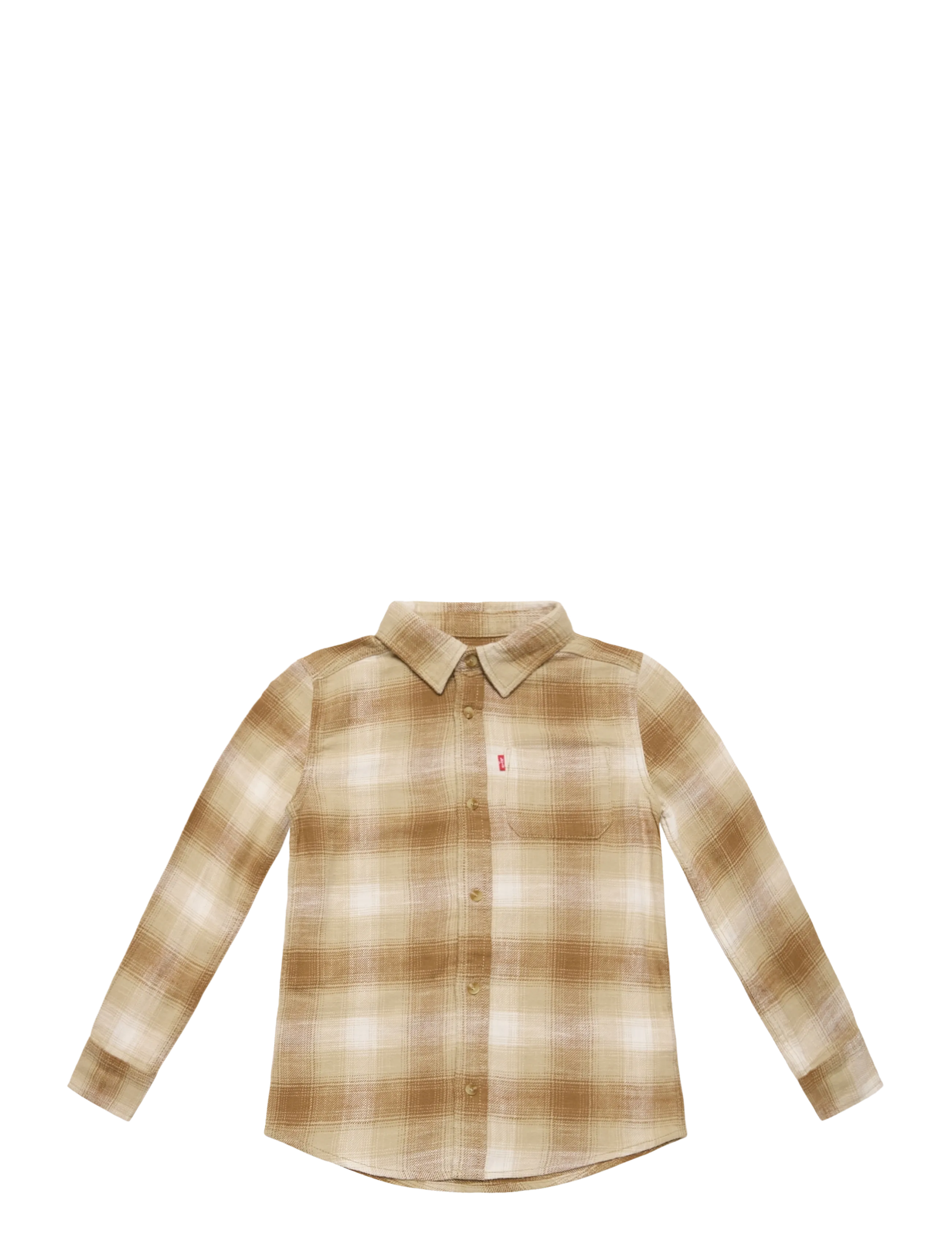 Levi's LW-L/S WOVEN TOP - Tøj - FOXTROT / brown
