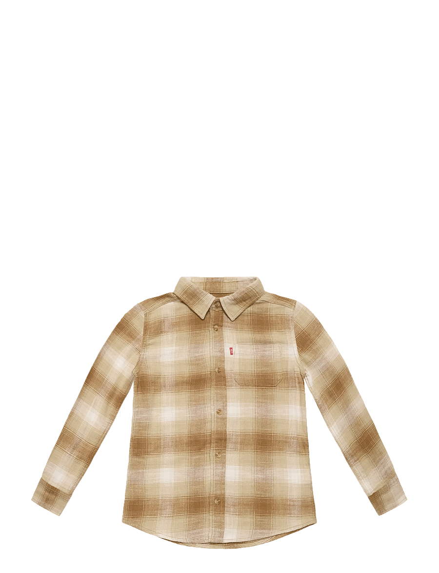 Levi's - LW-L/S WOVEN TOP - langærmede skjorter - foxtrot - 0