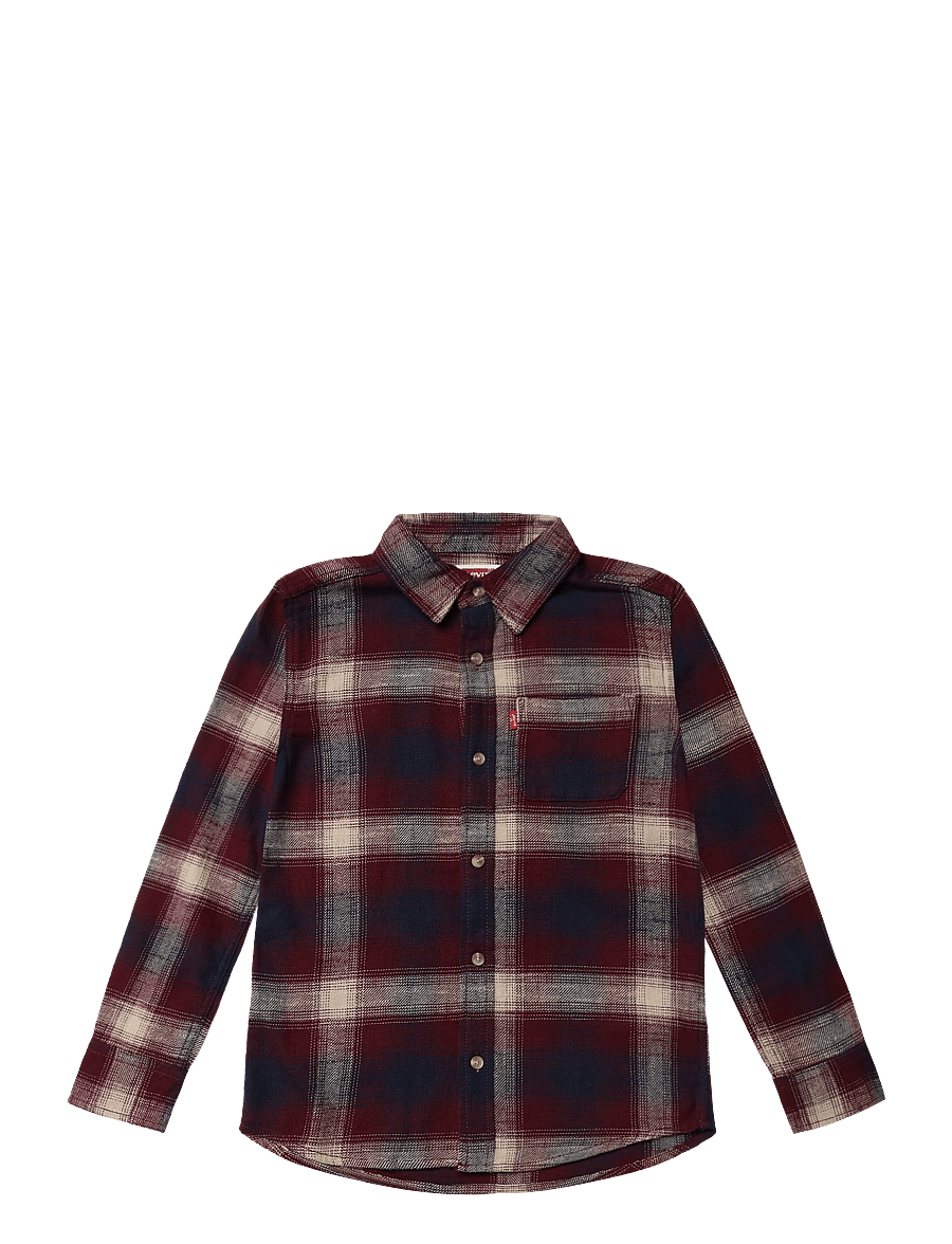 Levi's - LW-L/S WOVEN TOP - pikkade varrukatega särgid - tawny port - 1
