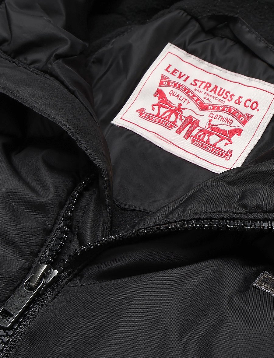Levi's - HO-HEAVY WEIGHT OUTERWEAR - vinterjackor - jet black - 2