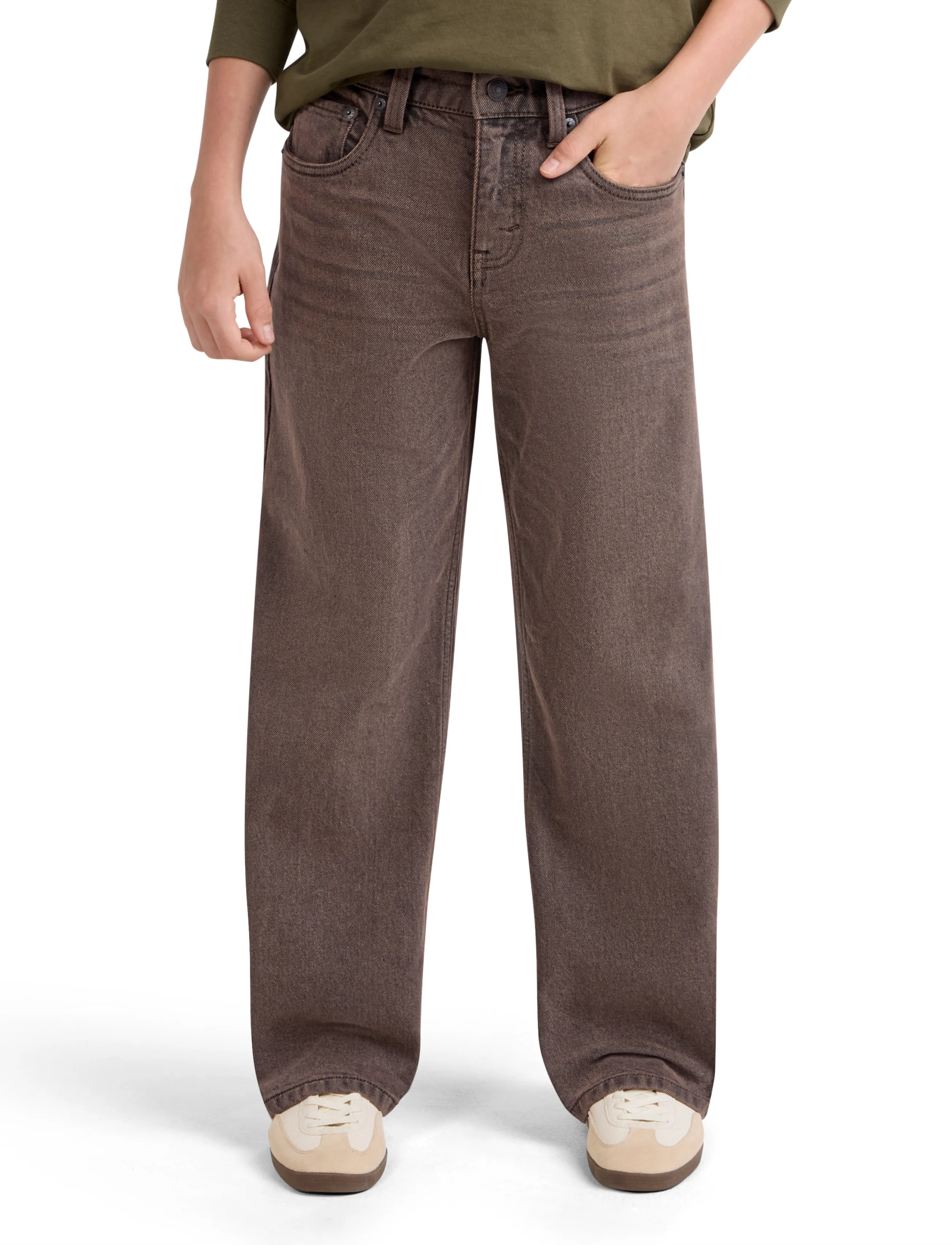 Levi's Px-Denim Pants, 158, Brown, Jeans > Løse Jeans, Børn
