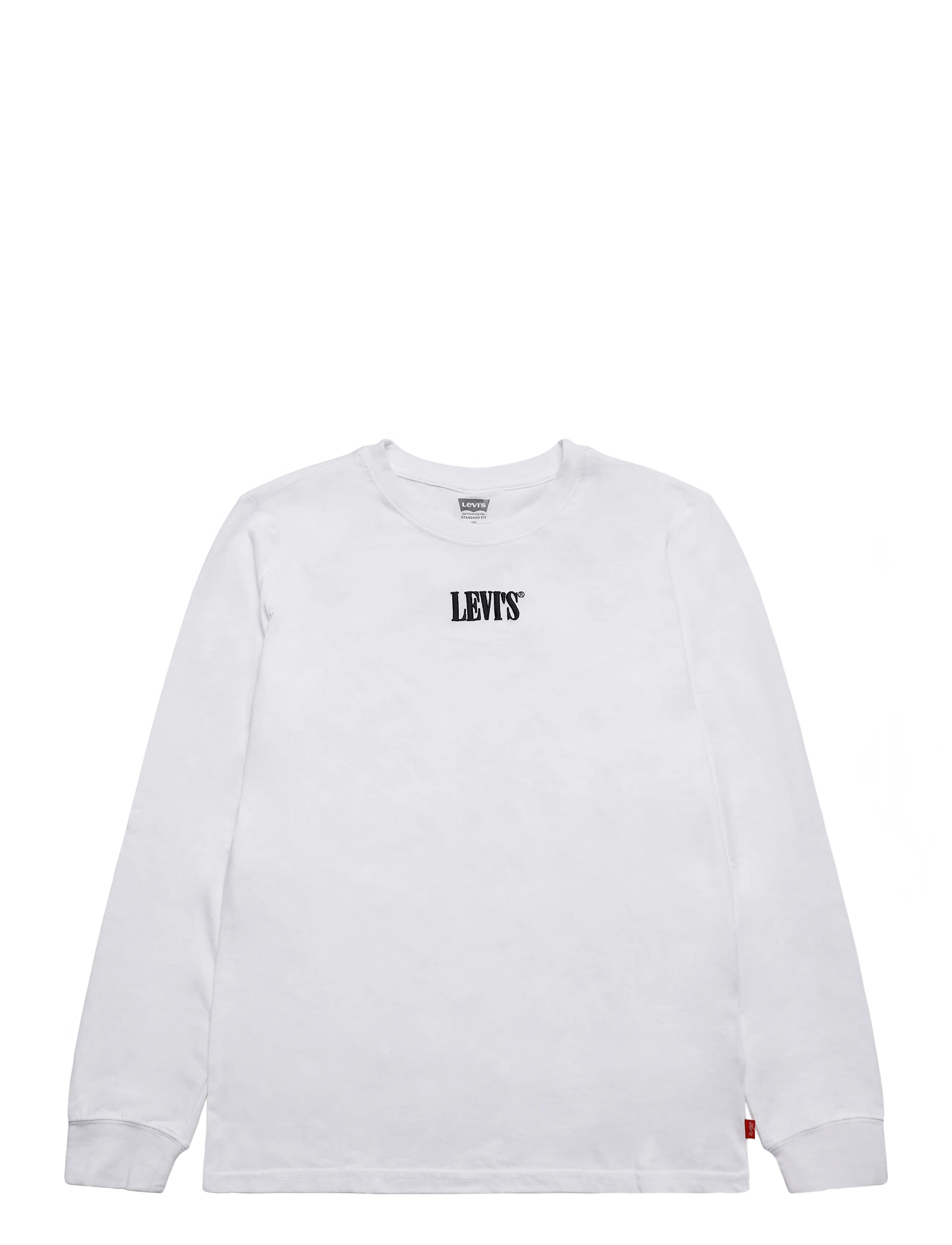 Levi's LS-L/S TEE - Tøj - WHITE / white