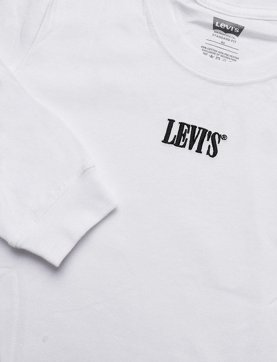 Levi's - LS-L/S TEE - langærmede t-shirts - white - 2