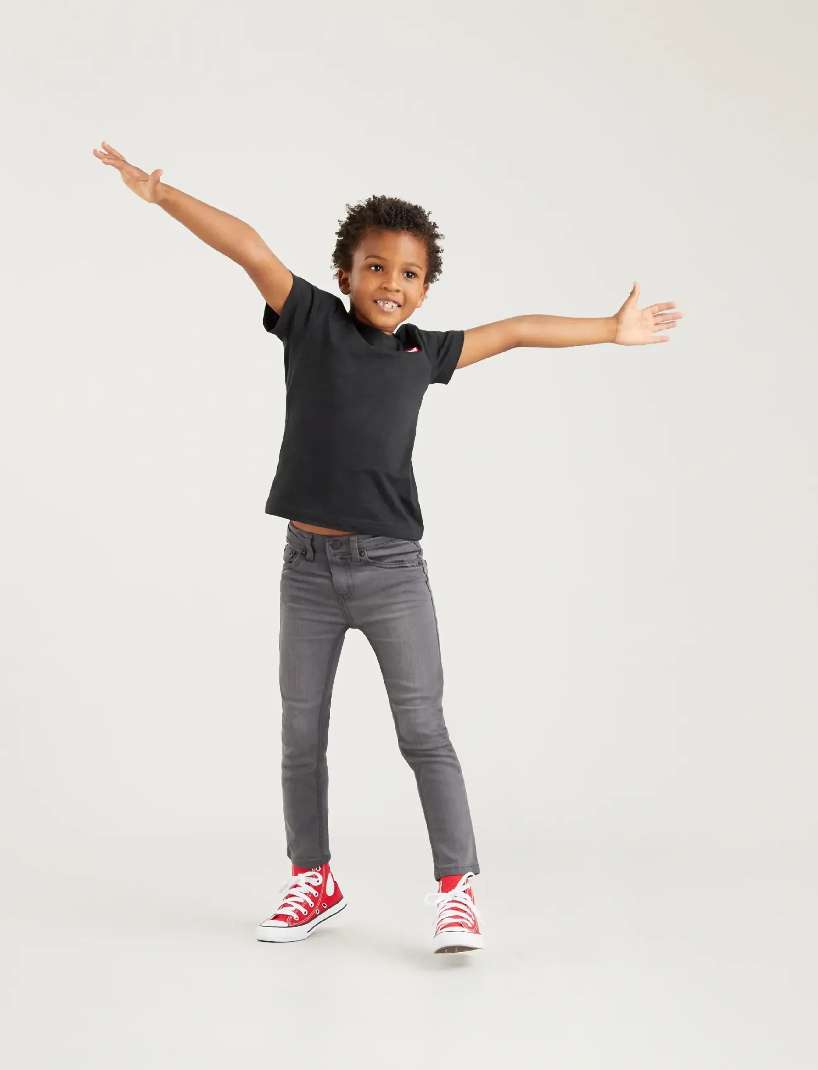 Levi's Batwing Chest Hit Tee, Børn, Baby Kortærmet T-Shirt, Sort, Str: 110