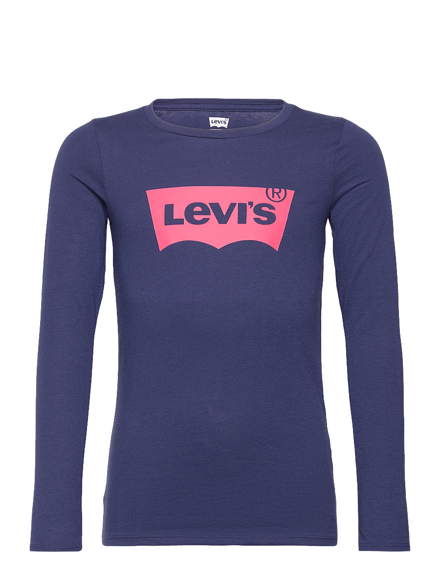 Levi's - L/S BATWING TEE - långärmade t-shirts - blue - 0