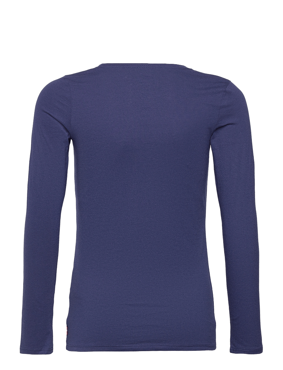 Levi's - L/S BATWING TEE - långärmade t-shirts - blue - 1