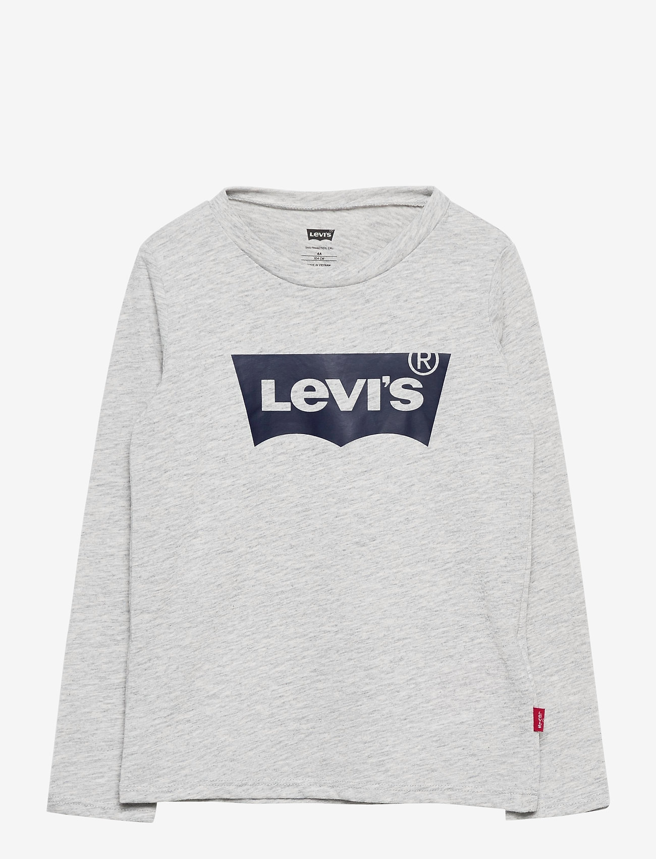 Levi's - Levi's® Long Sleeve Batwing Tee - langermede t-skjorter - gray heather - 0
