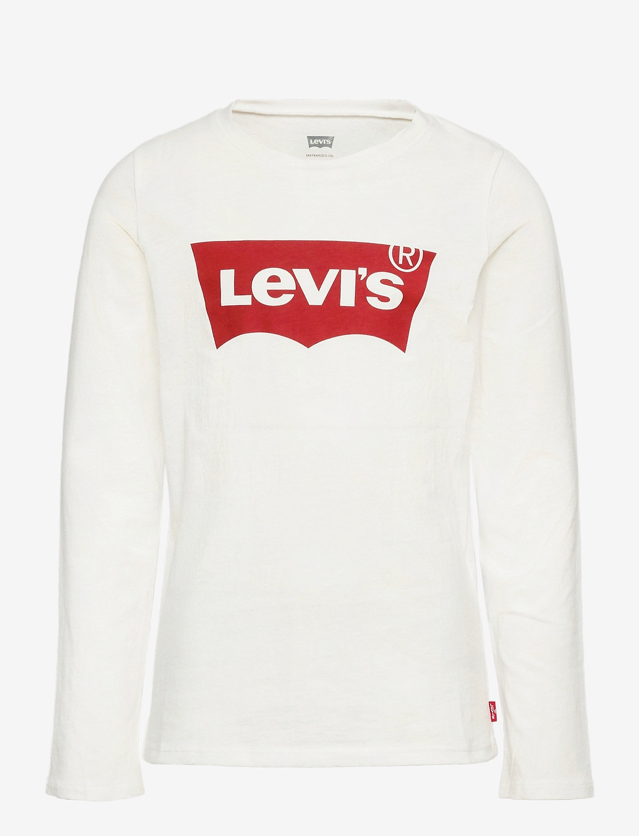 Levi's - Levi's® Long Sleeve Batwing Tee - langærmede t-shirts - white - 0