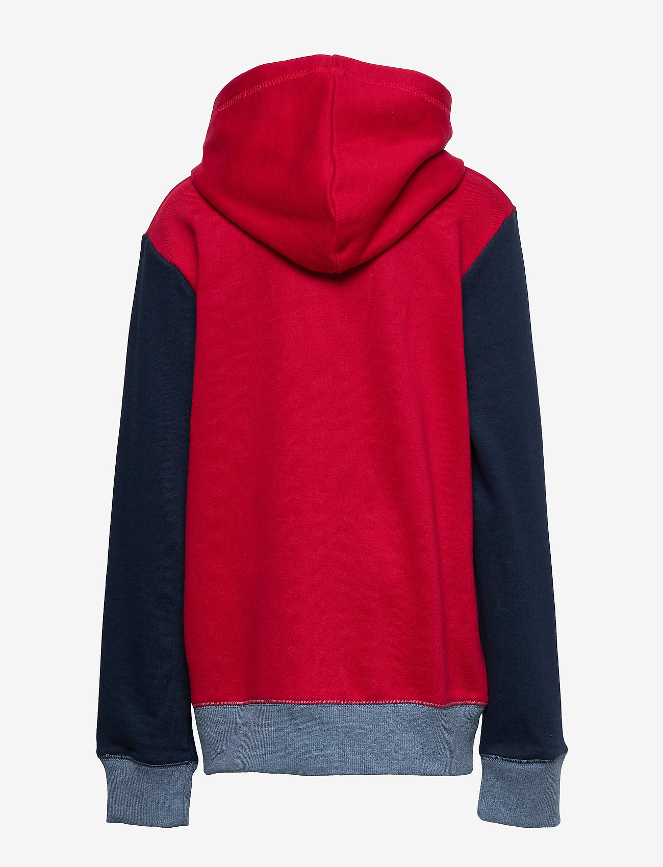 Levi's - COLOR BLOCKED ZIP HOODIE - chili pepper - 1
