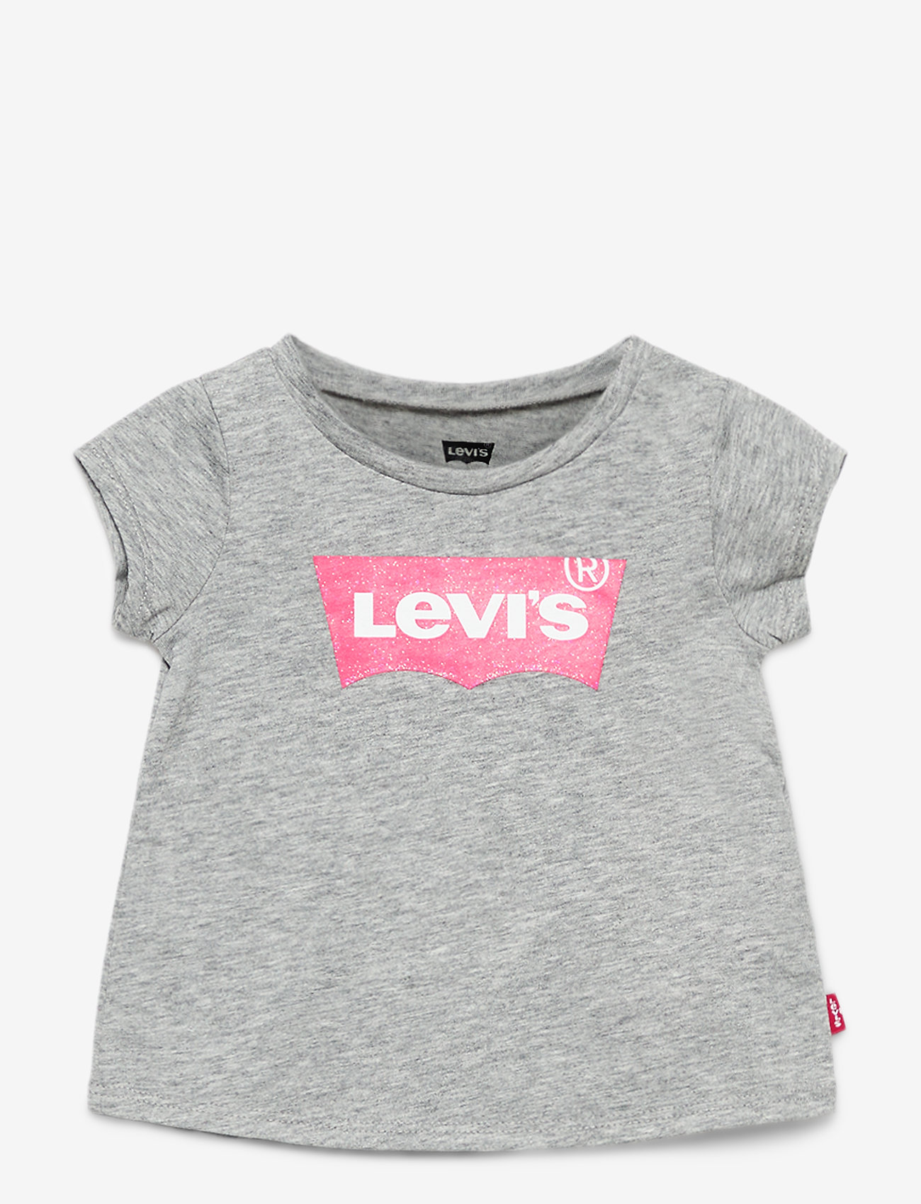 Levi's - LVG S/S BATWING A LINE TEE-SHIRT - kortärmade t-shirts - grey heather - 0