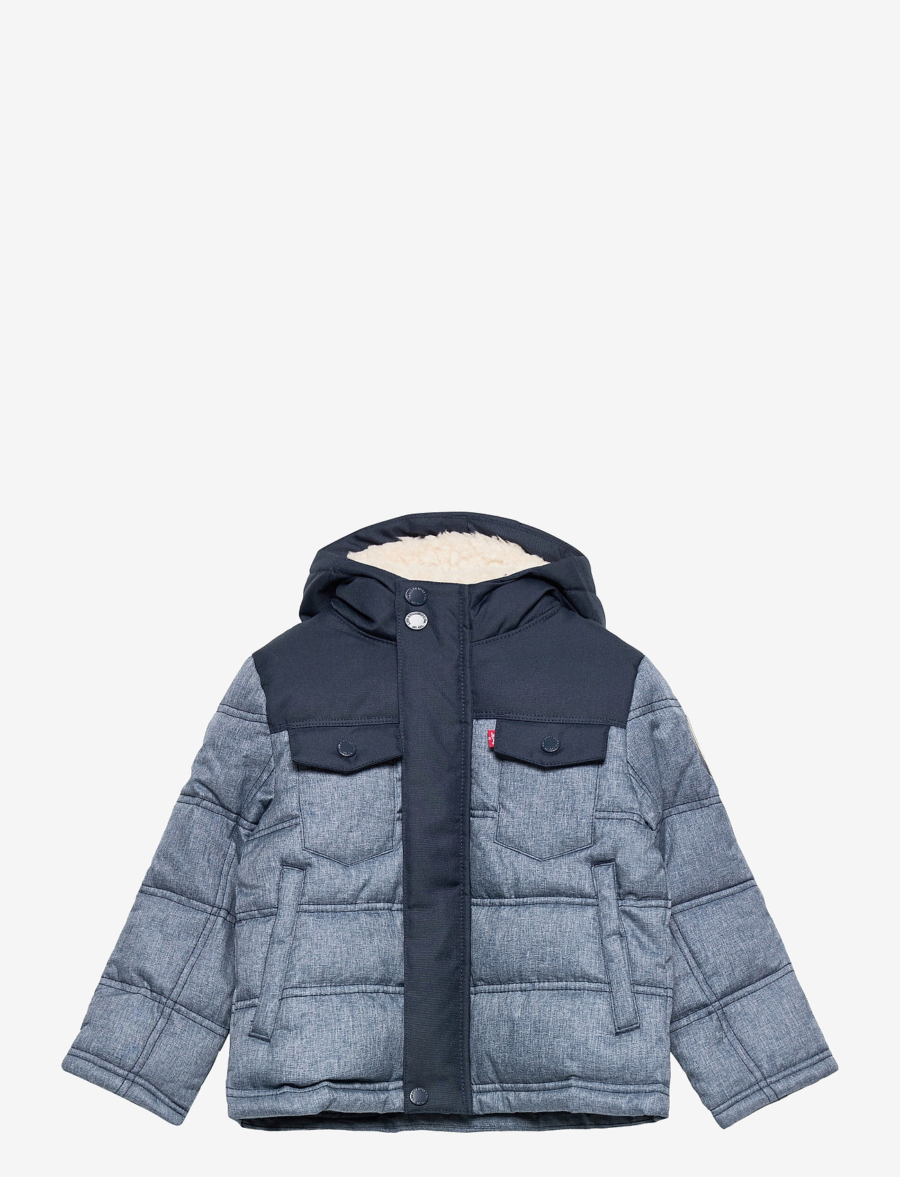 Levi's - LVB QUILTED TRUCKER JACKET - dress blue - 0