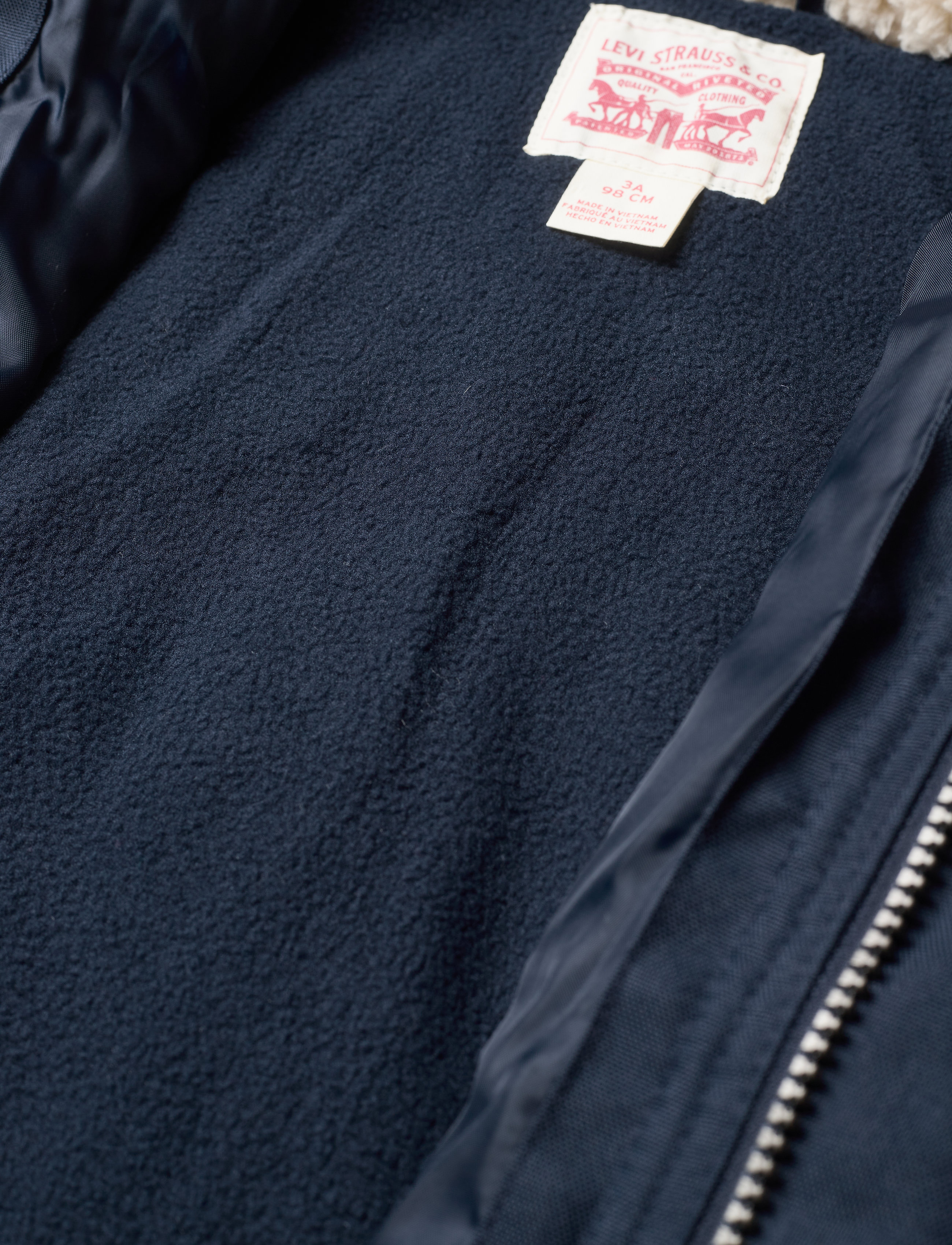 Levi's - LVB QUILTED TRUCKER JACKET - dress blue - 4