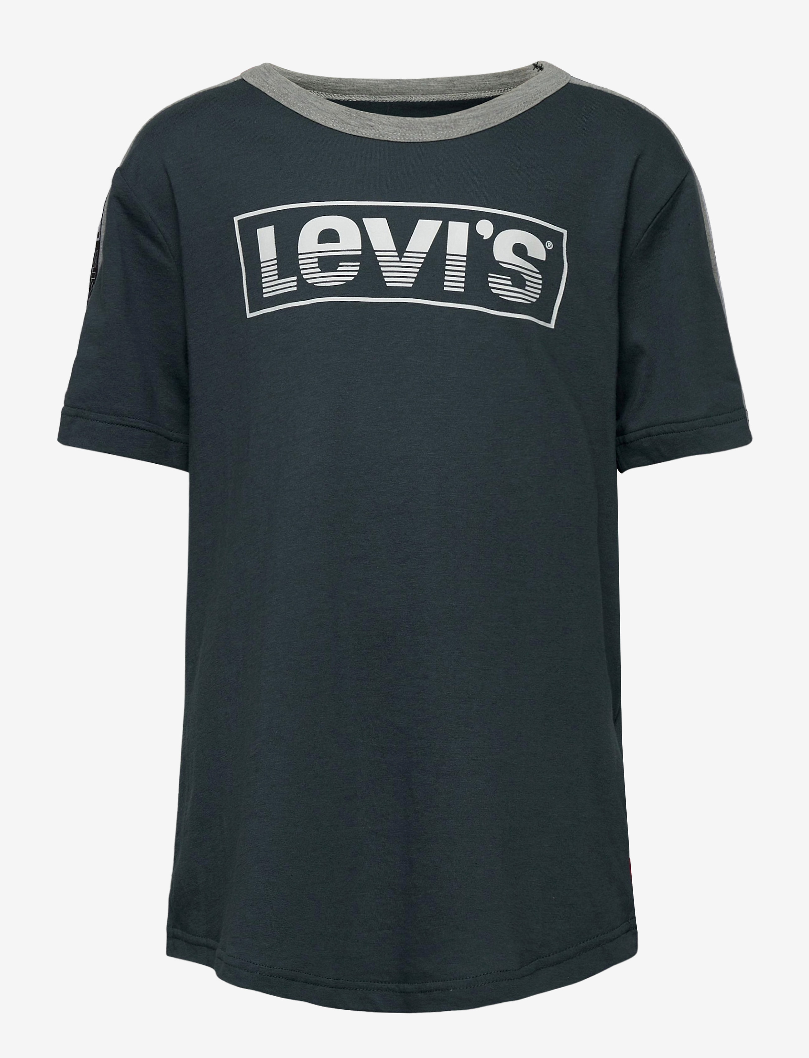 Levi's - LVB CURVED HEM KNIT TOP - dark slate - 0