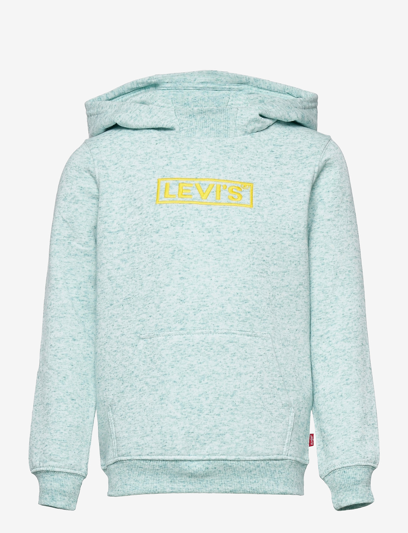 Levi's - LVB SCUBA PULLOVER HOODIE - jade blue novelty heather - 0