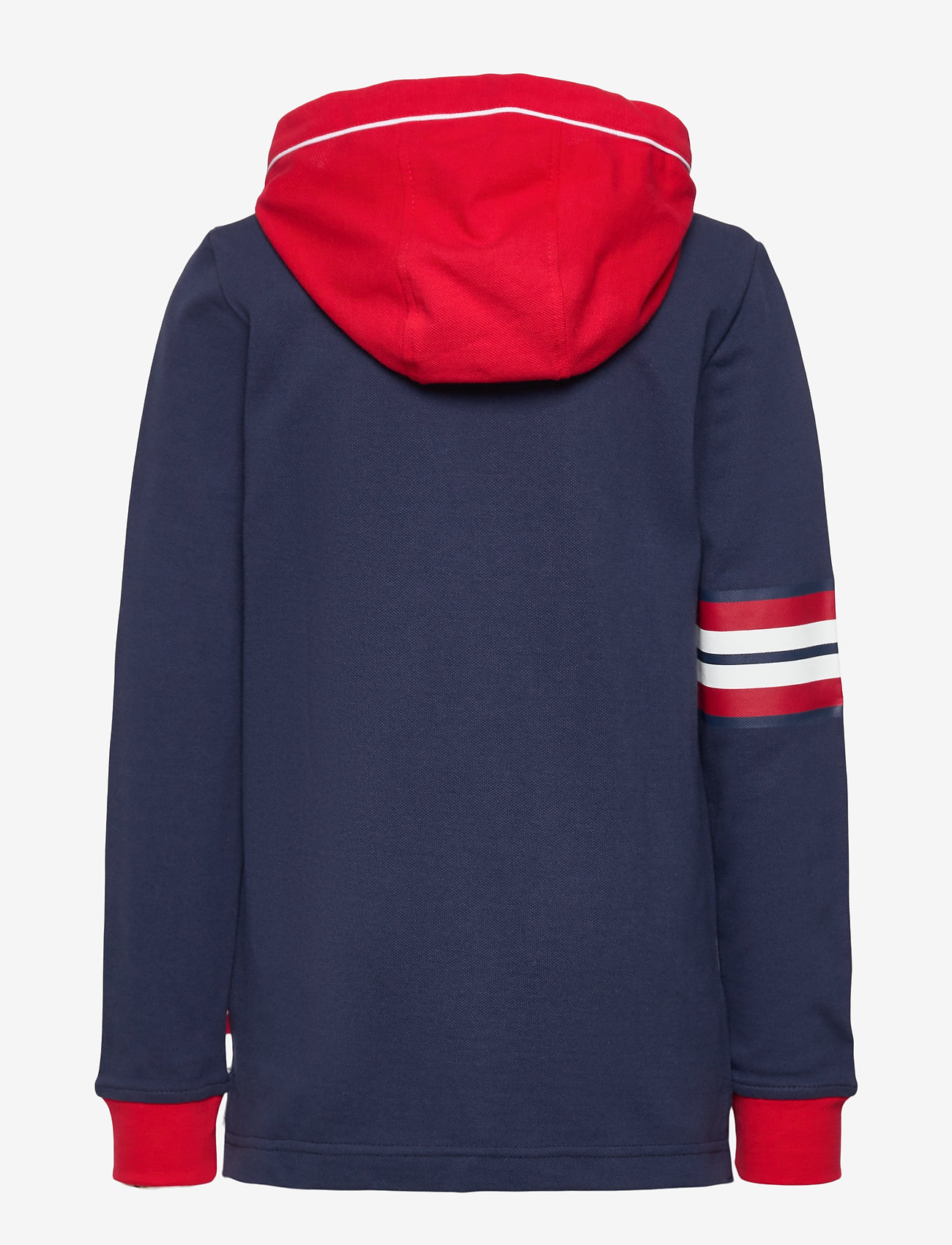 Levi's - LVB LS PIPED HOODED HENLEY - dress blues - 1