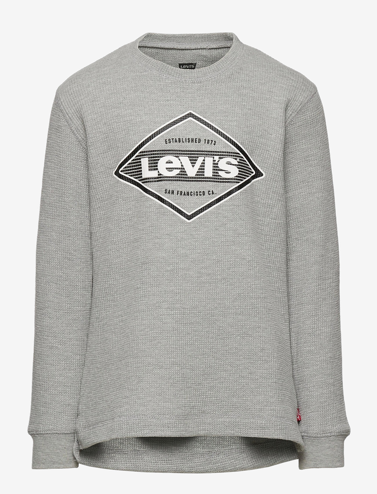 Levi's - LVB THERMAL TEE SHIRT - grey heather - 0